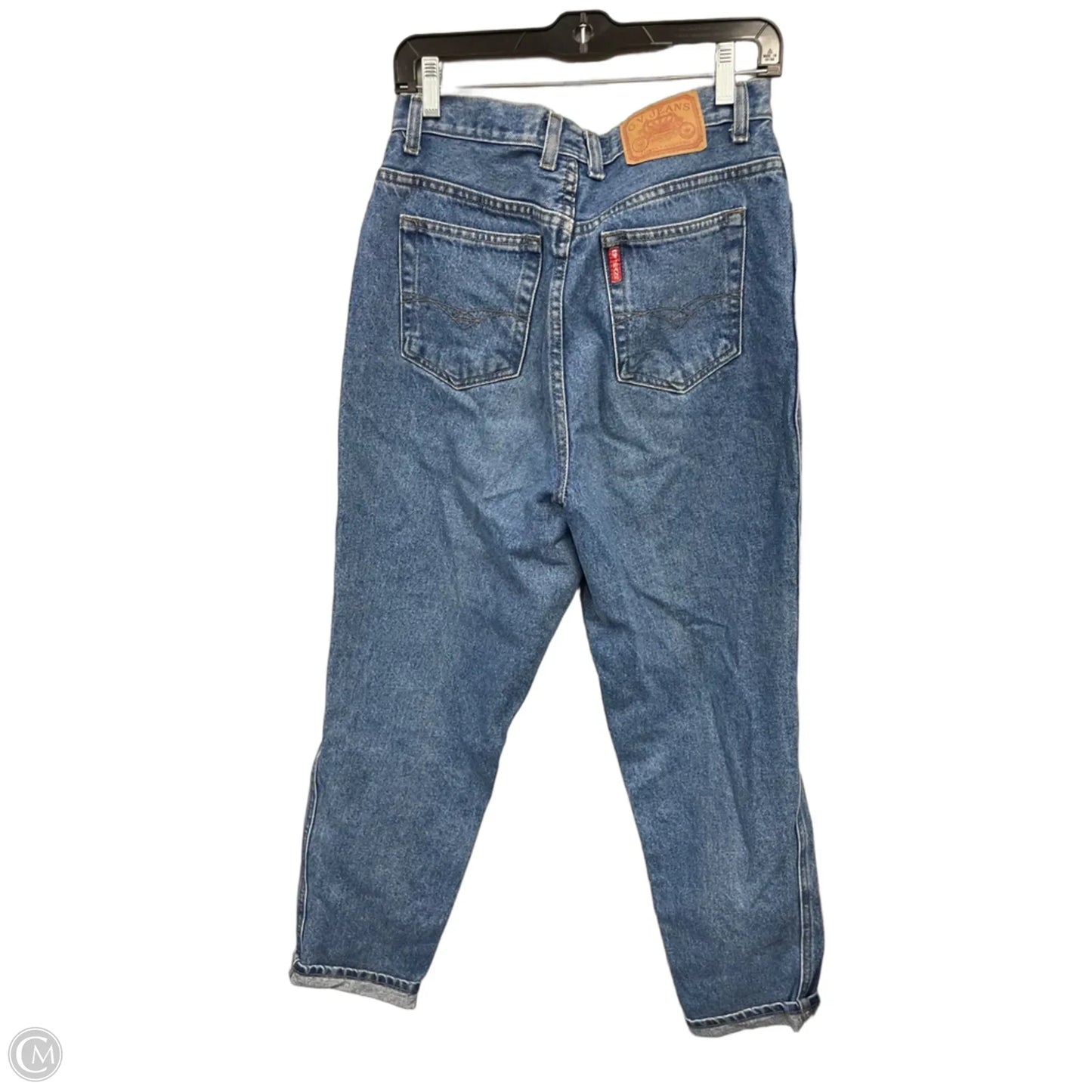 Jeans Straight By Gloria Vanderbilt In Blue Denim, Size: 12