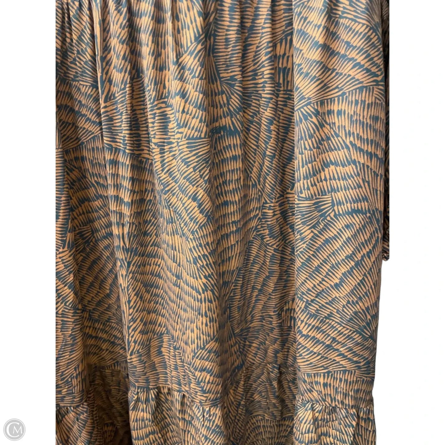 Dress Casual Midi By A New Day In Black & Brown, Size: L
