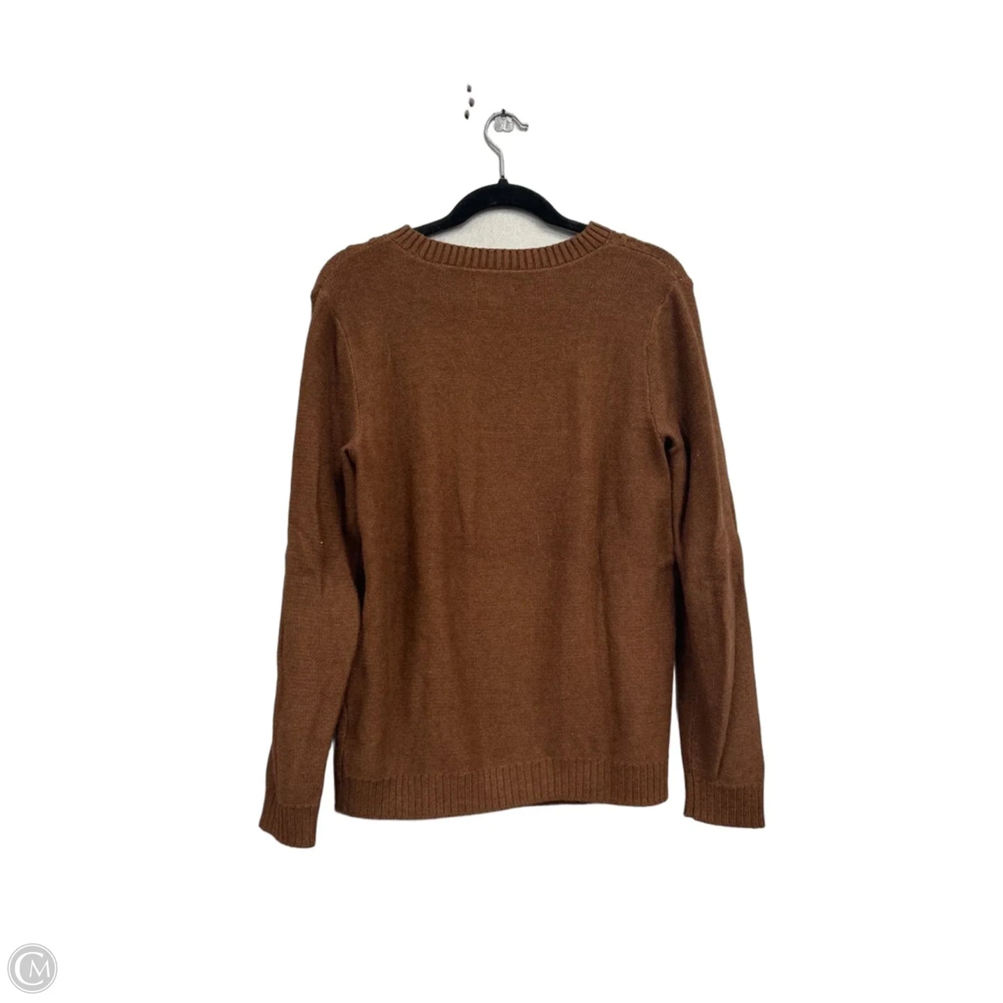 Sweater By Croft And Barrow In Brown, Size: S