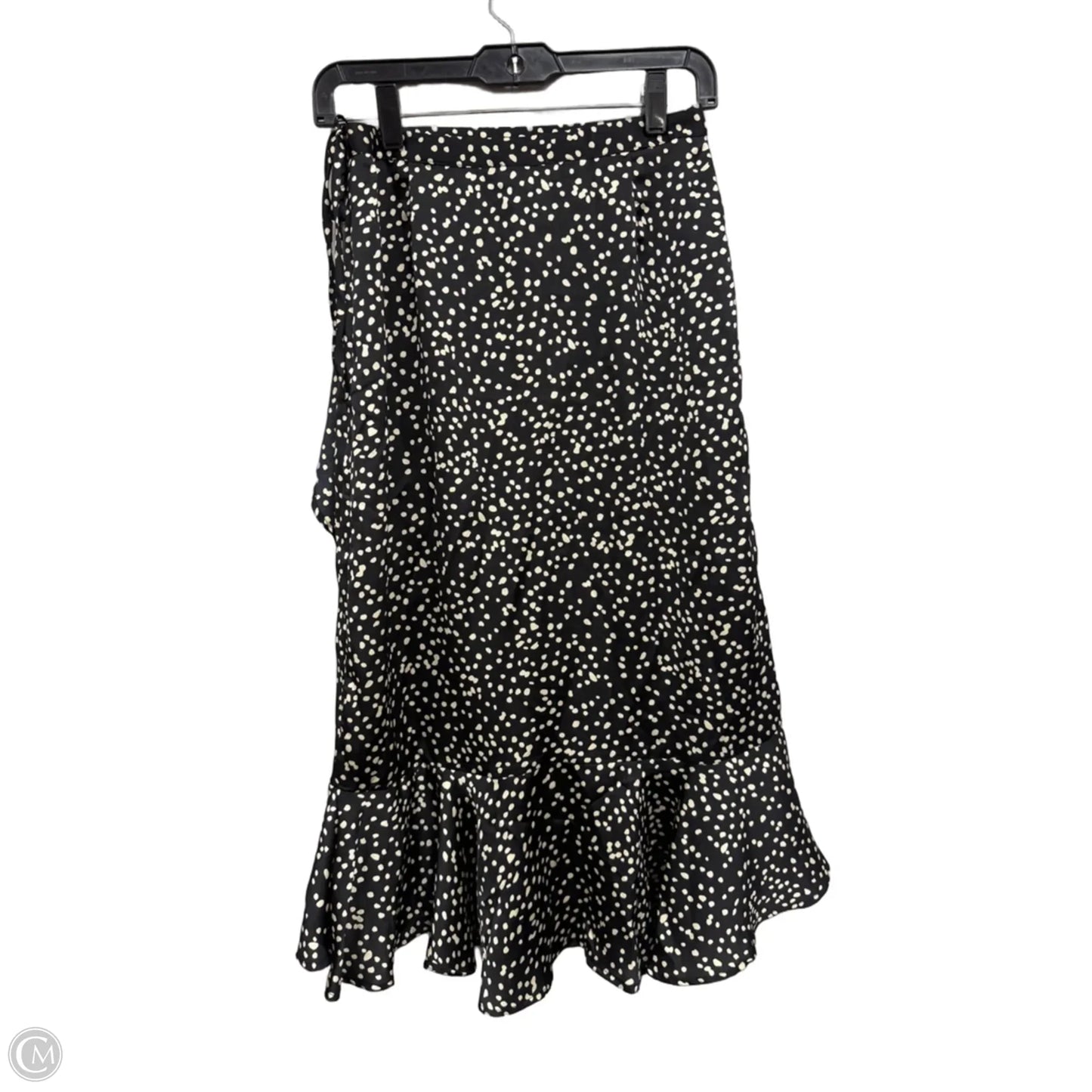 Skirt Mini & Short By Grace & Lace In Black & White, Size: S