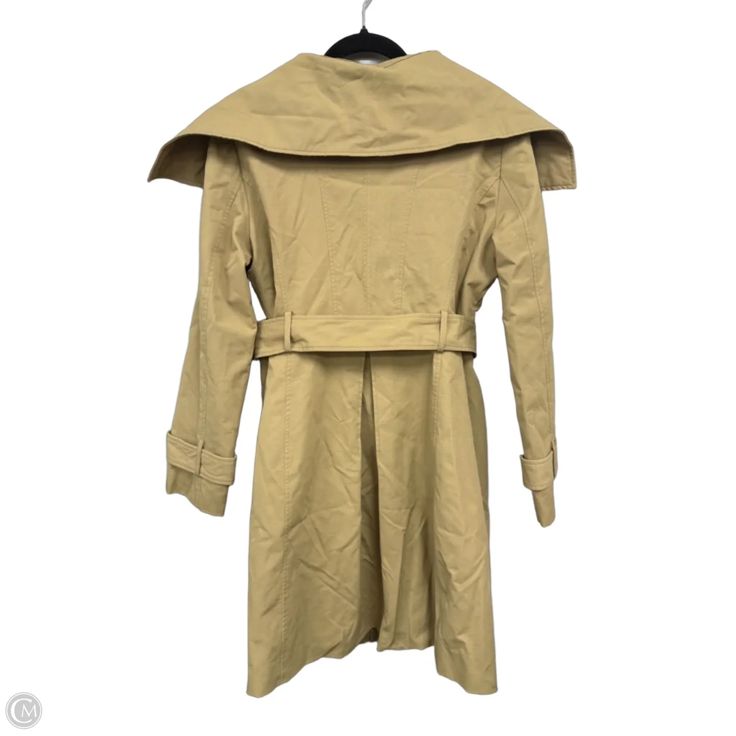 Coat Trench Coat By New York And Co In Tan, Size: L