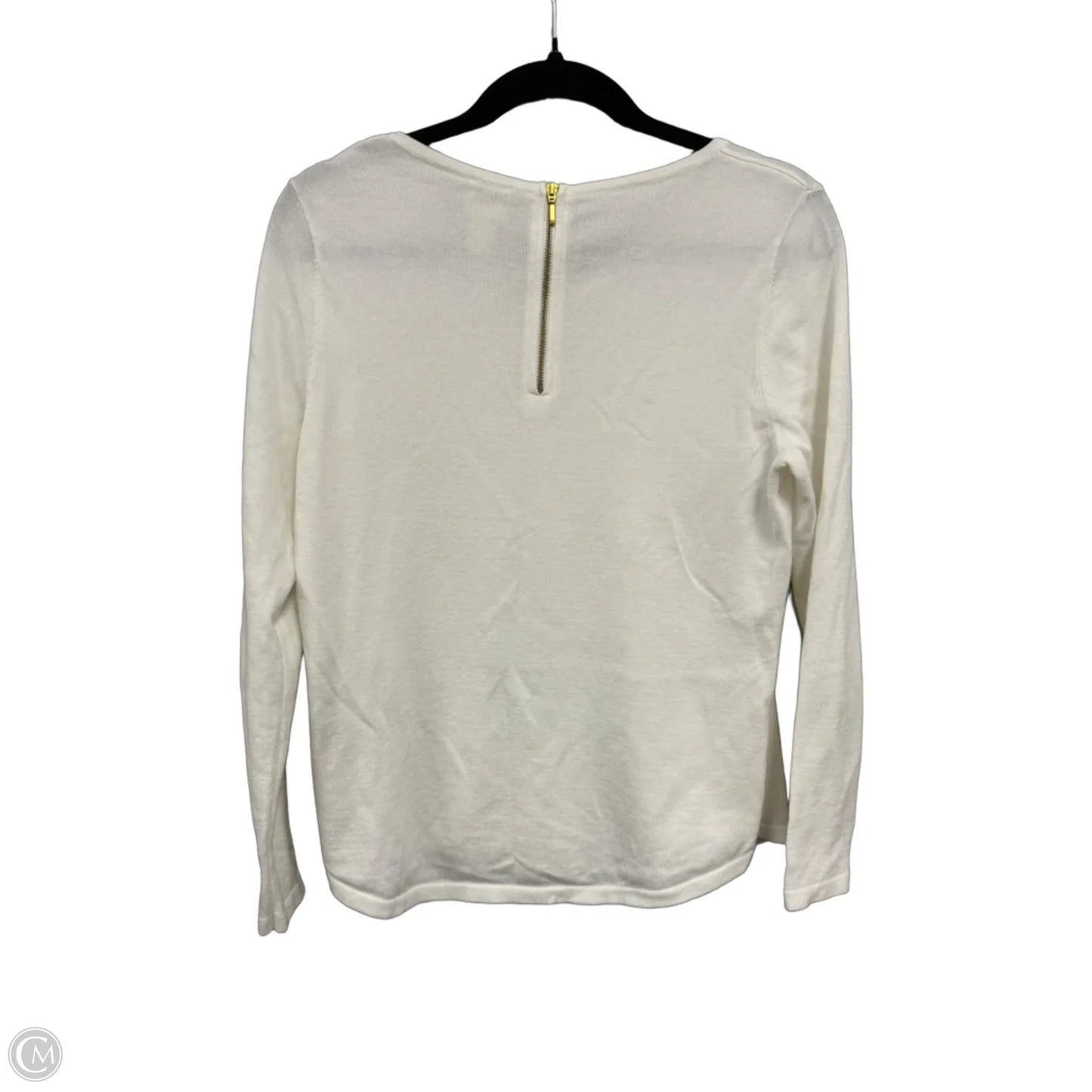 Sweater By Chicos In Ivory, Size: S