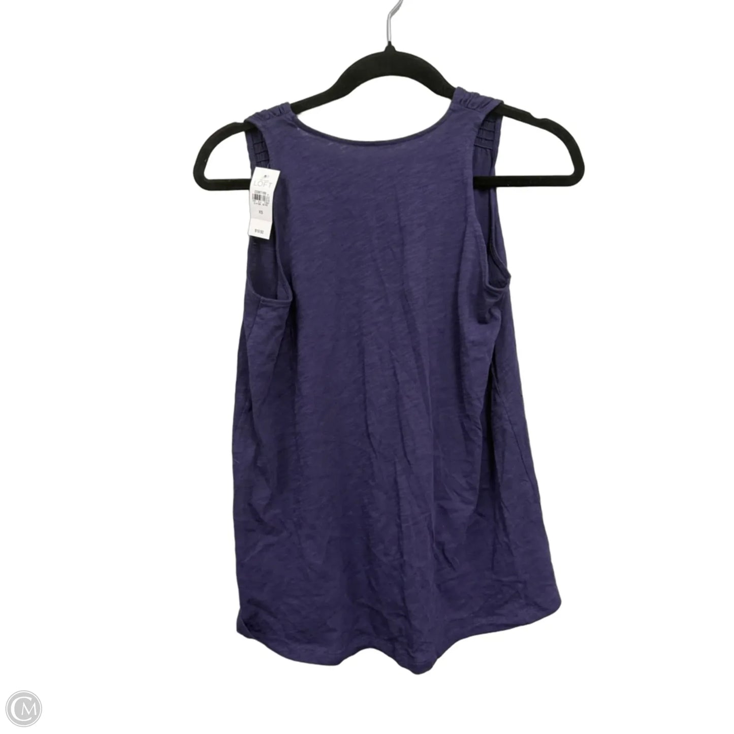 Top Sleeveless Basic By Loft In Purple, Size: Xs