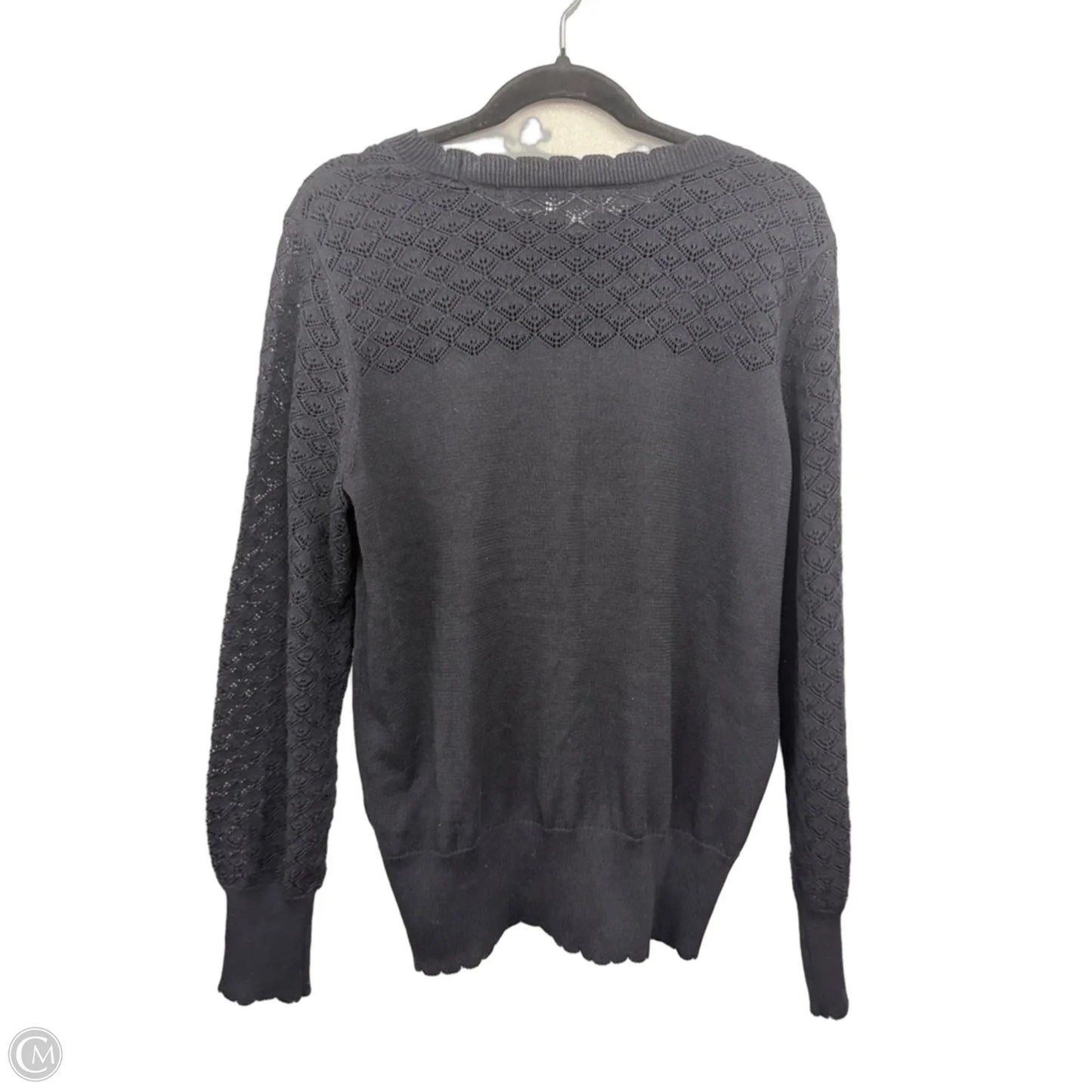 Sweater By Liz Claiborne In Black, Size: Xl