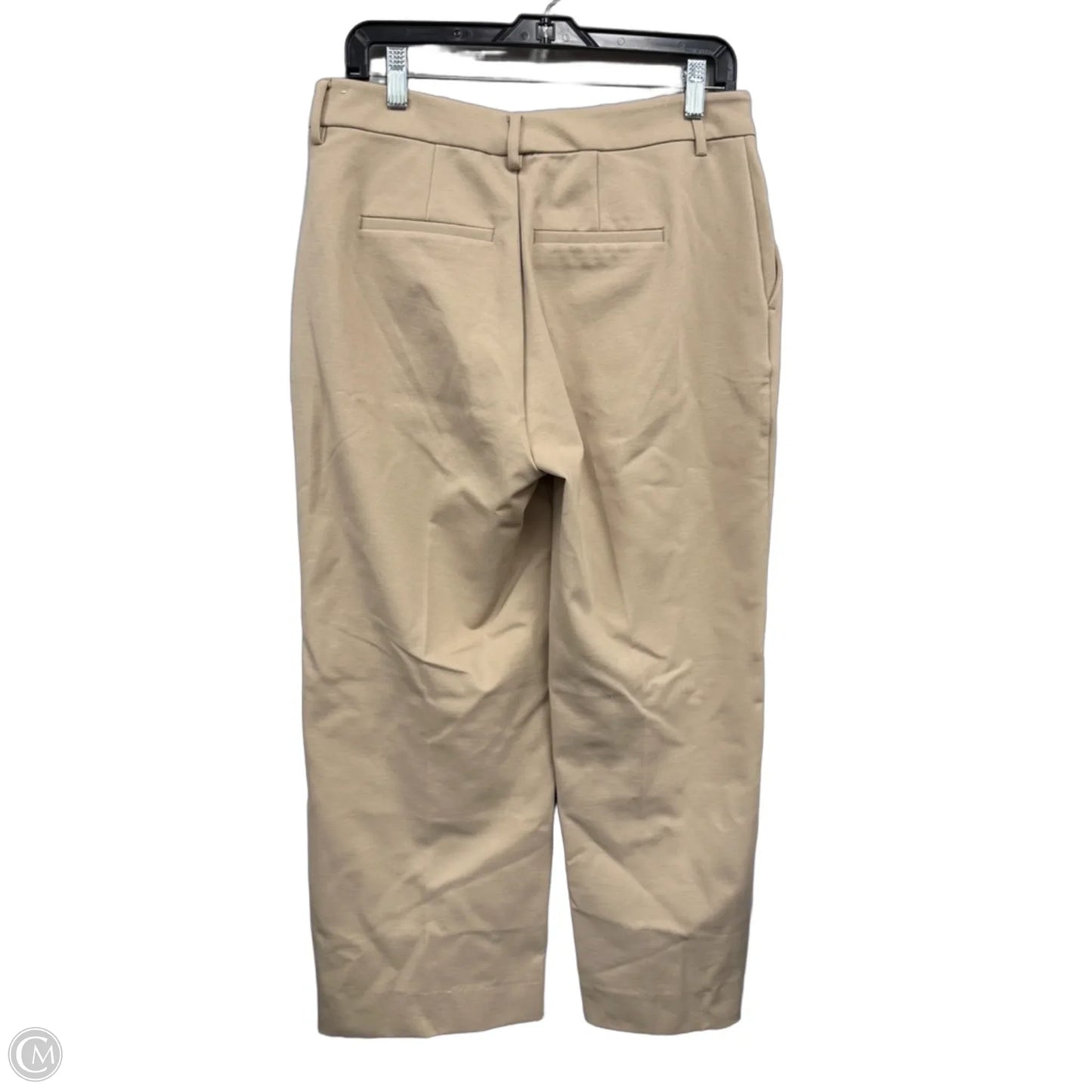 Pants Wide Leg By Liverpool In Beige, Size: 12