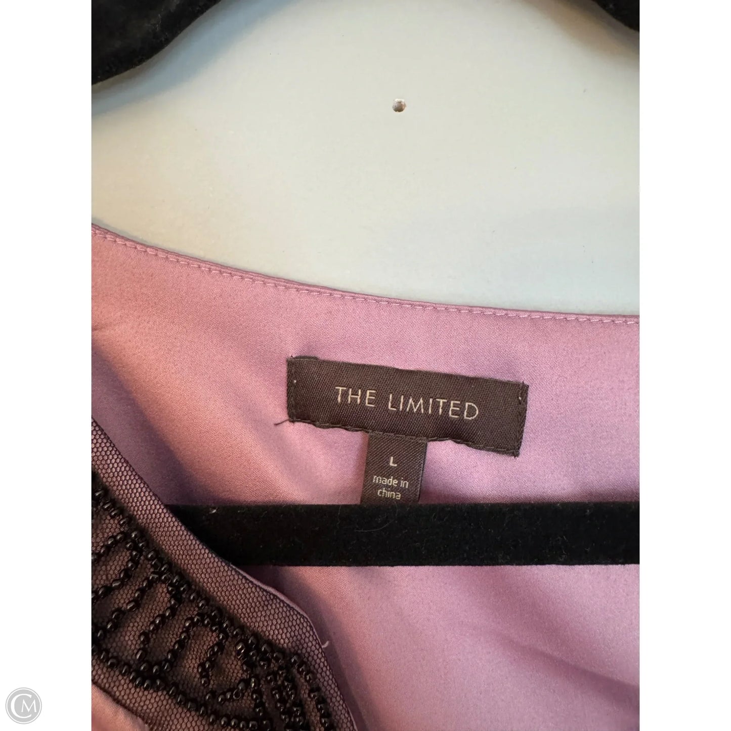 Blouse Sleeveless By Limited In Mauve, Size: L