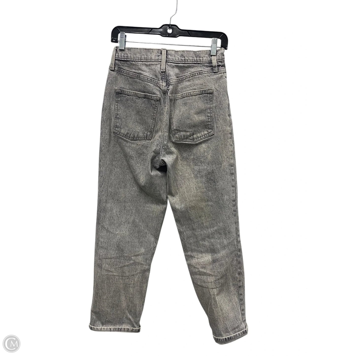 Jeans Straight By Universal Thread In Grey Denim, Size: 2