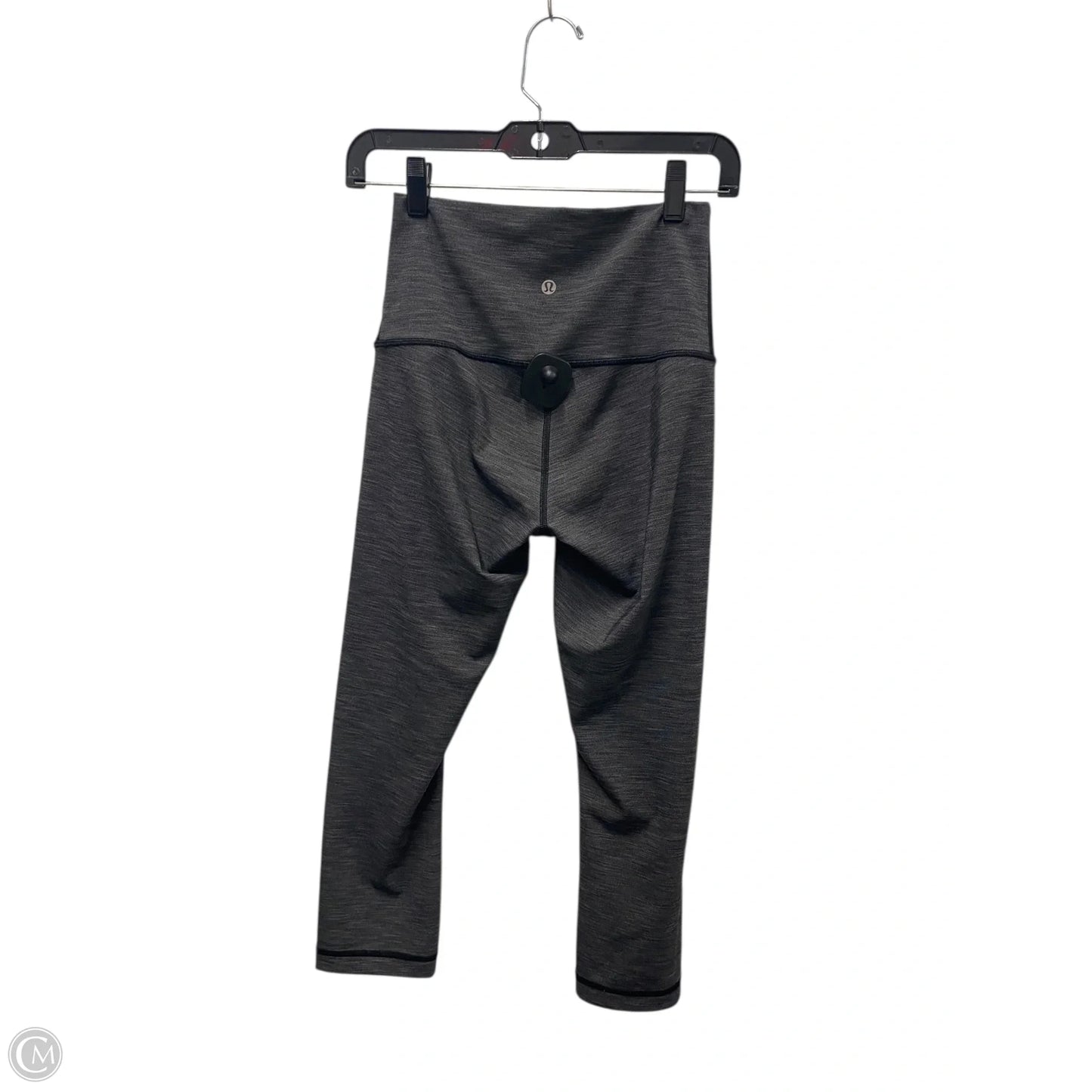 Athletic Leggings Capris By Lululemon In Grey, Size: 6