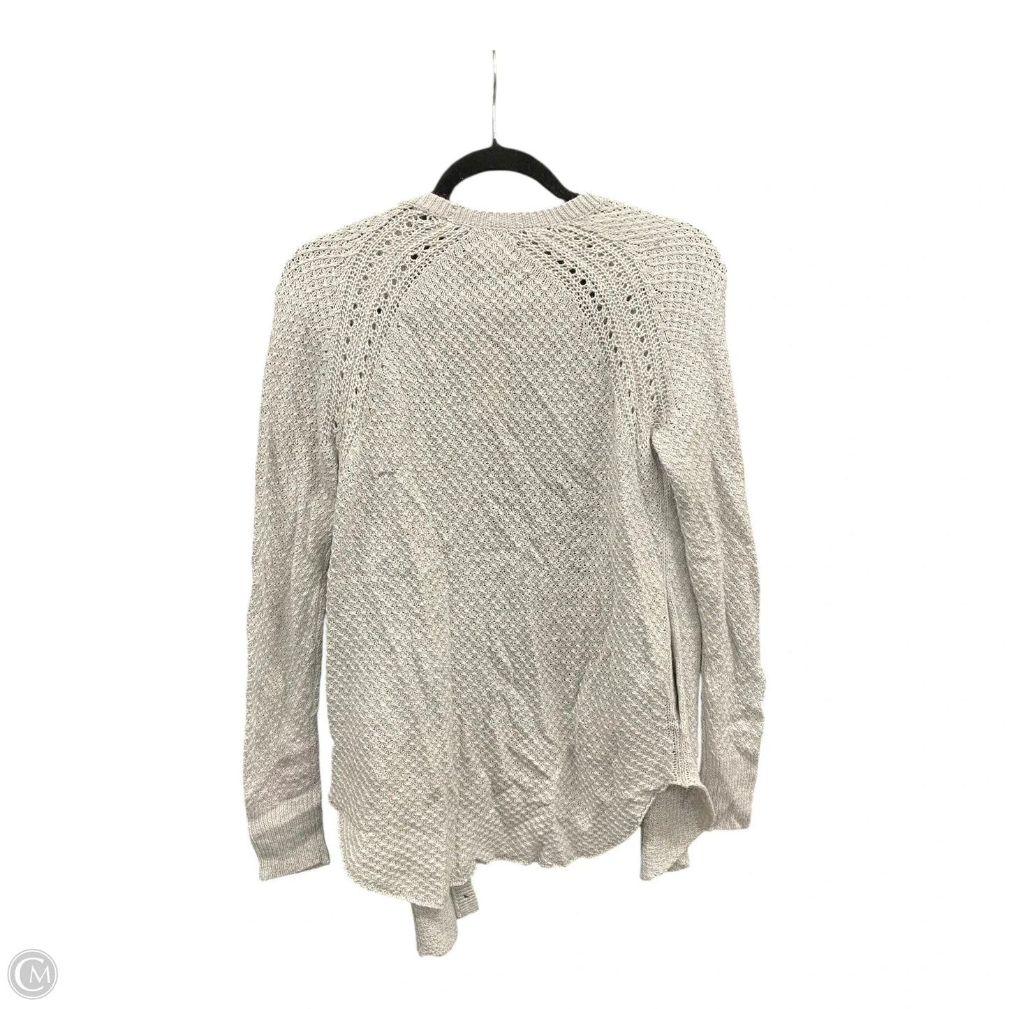 Sweater Cardigan By American Eagle In Grey, Size: Xs