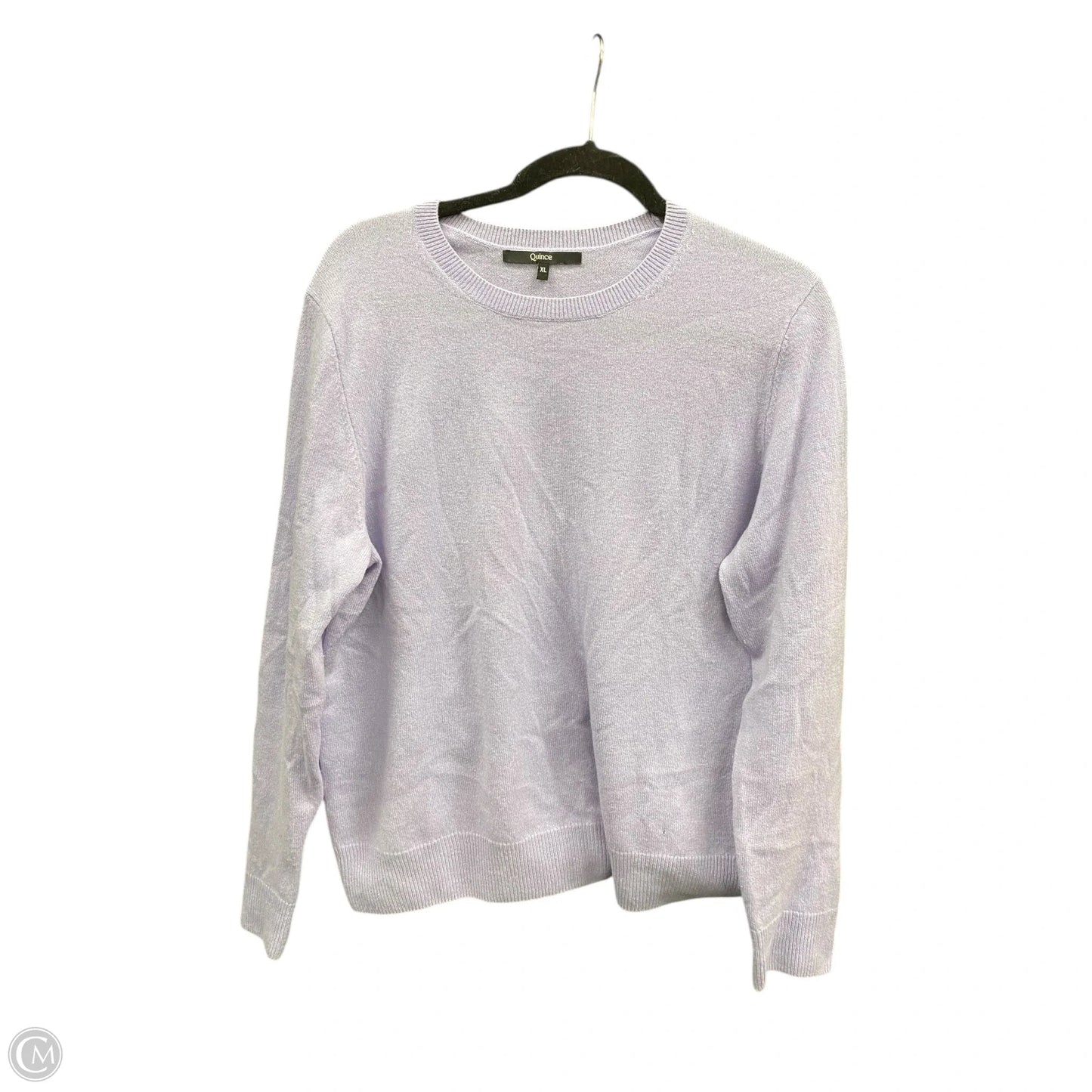 Sweater By Quince In Purple, Size: Xl