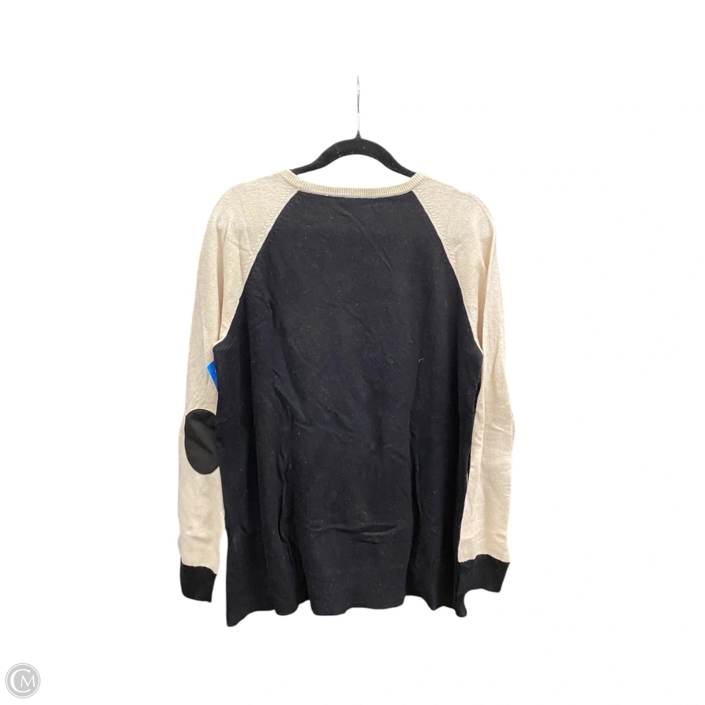 Sweater By J. Crew In Black & Tan, Size: L