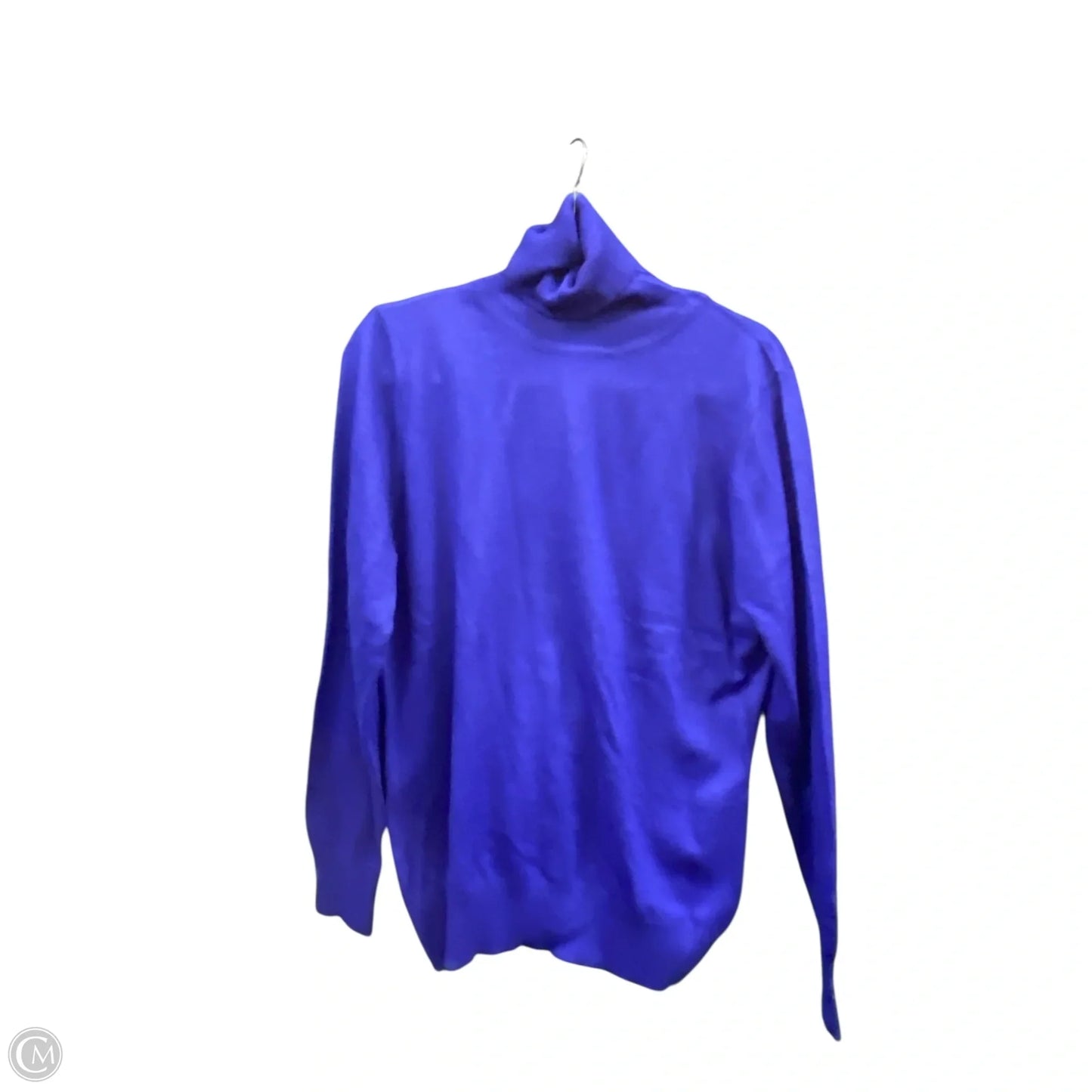 Sweater By Clothes Mentor In Blue, Size: L