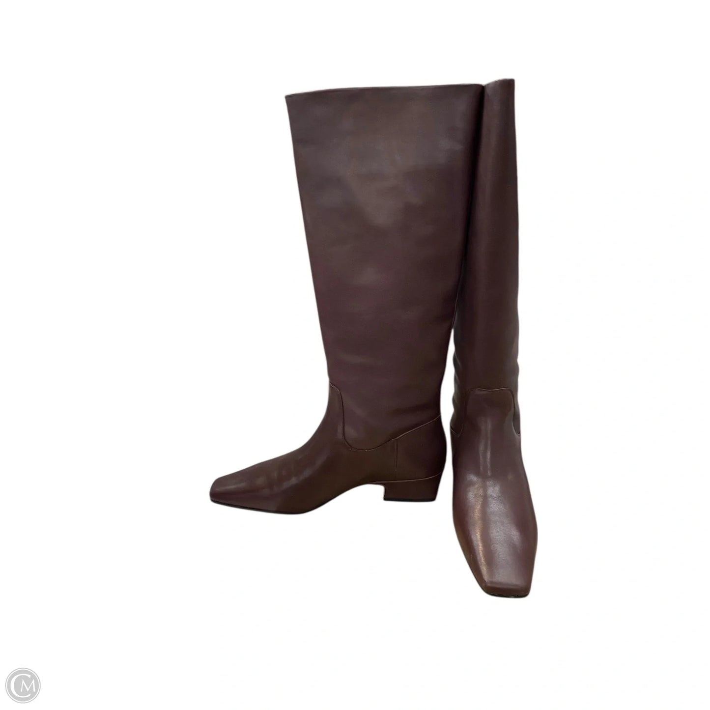 Boots Knee Flats By Steve Madden In Brown, Size: 8