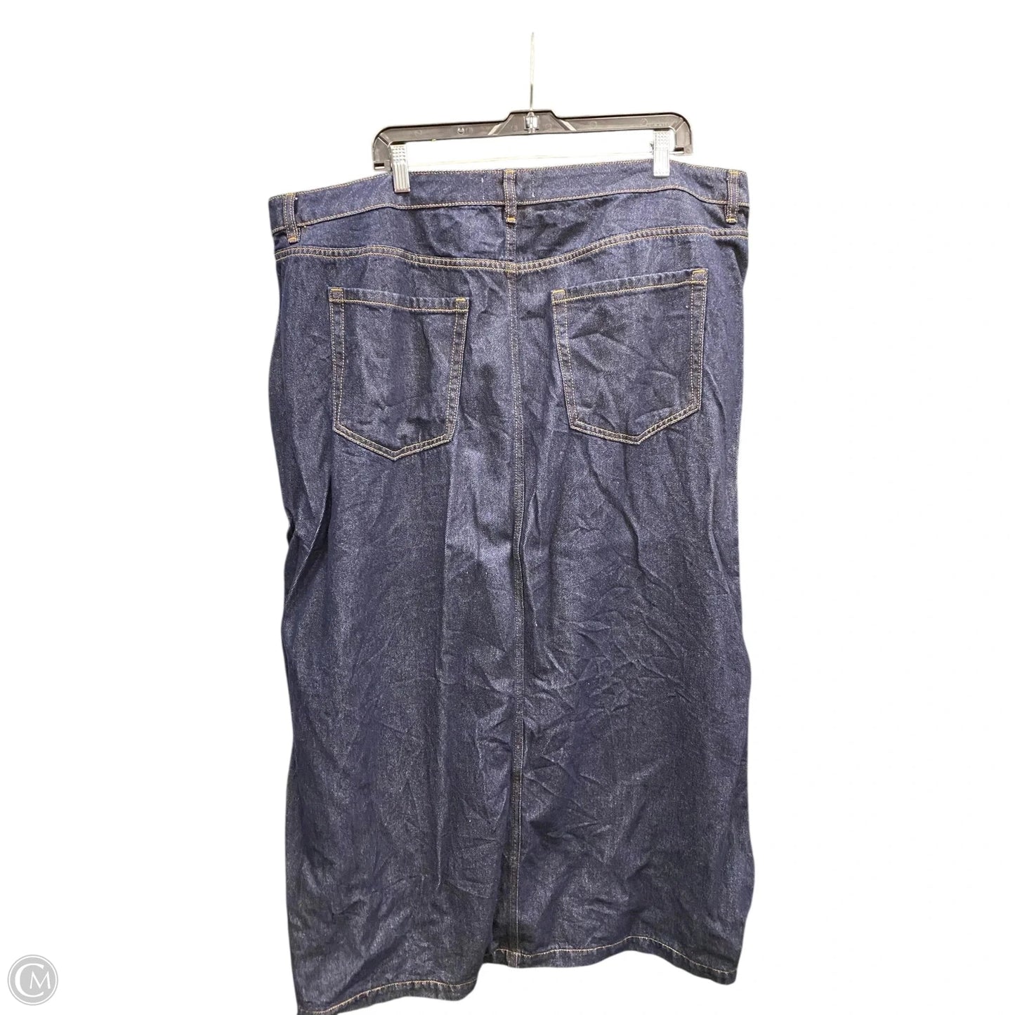 Skirt Maxi By Lane Bryant In Blue Denim, Size: 22
