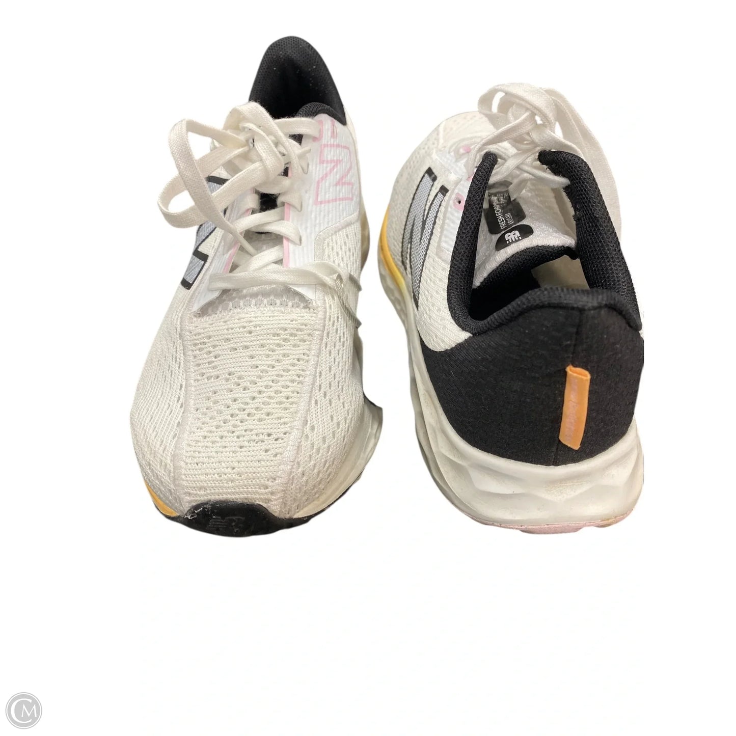 Shoes Athletic By New Balance In White, Size: 7.5