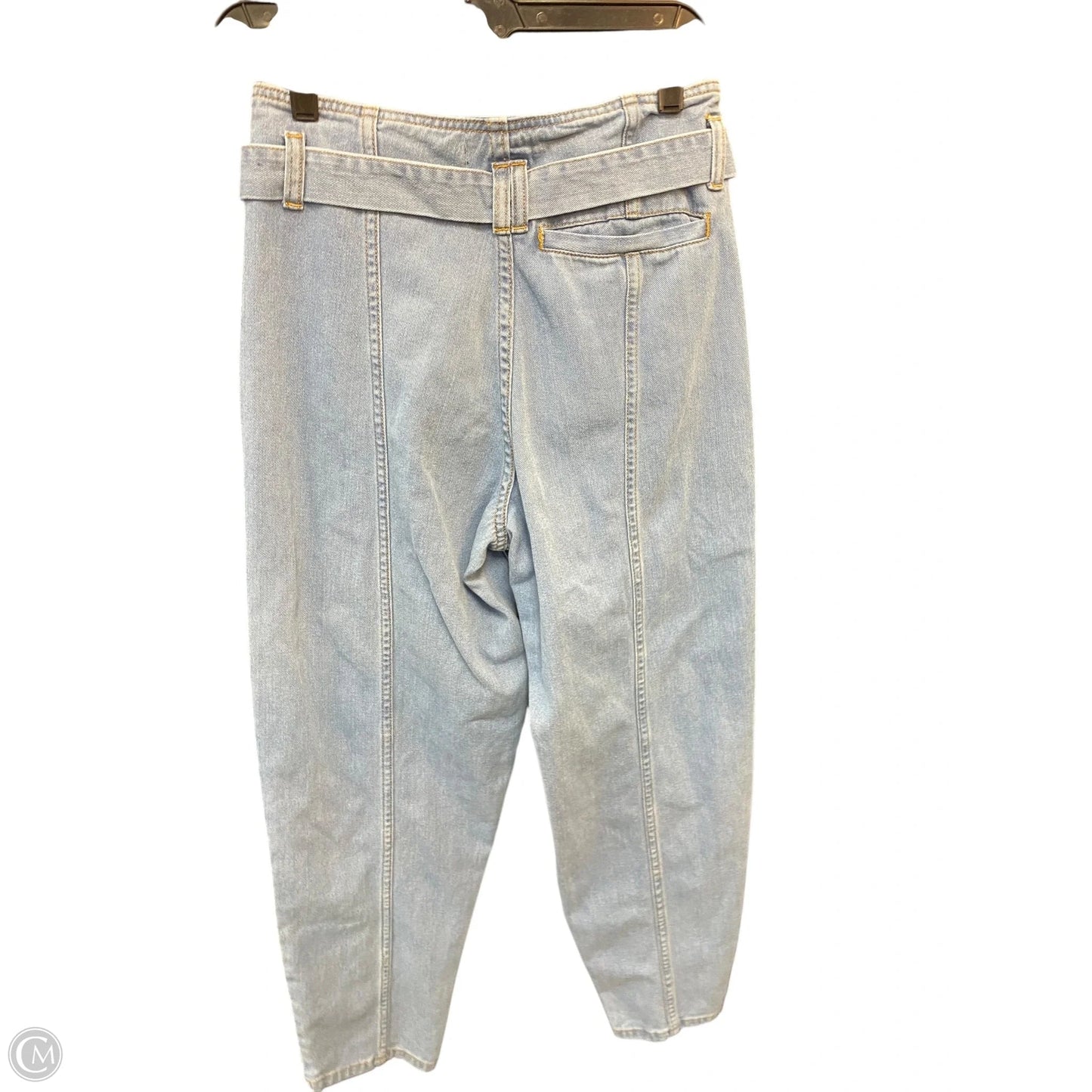 Jeans Wide Leg By Clothes Mentor In Blue Denim, Size: 4