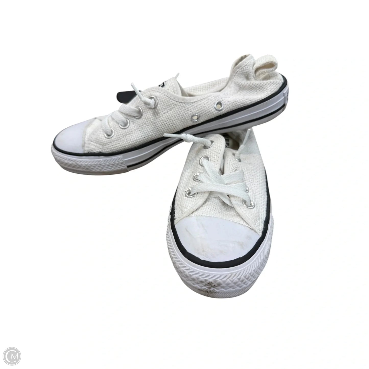 Shoes Sneakers By Converse In Cream, Size: 7