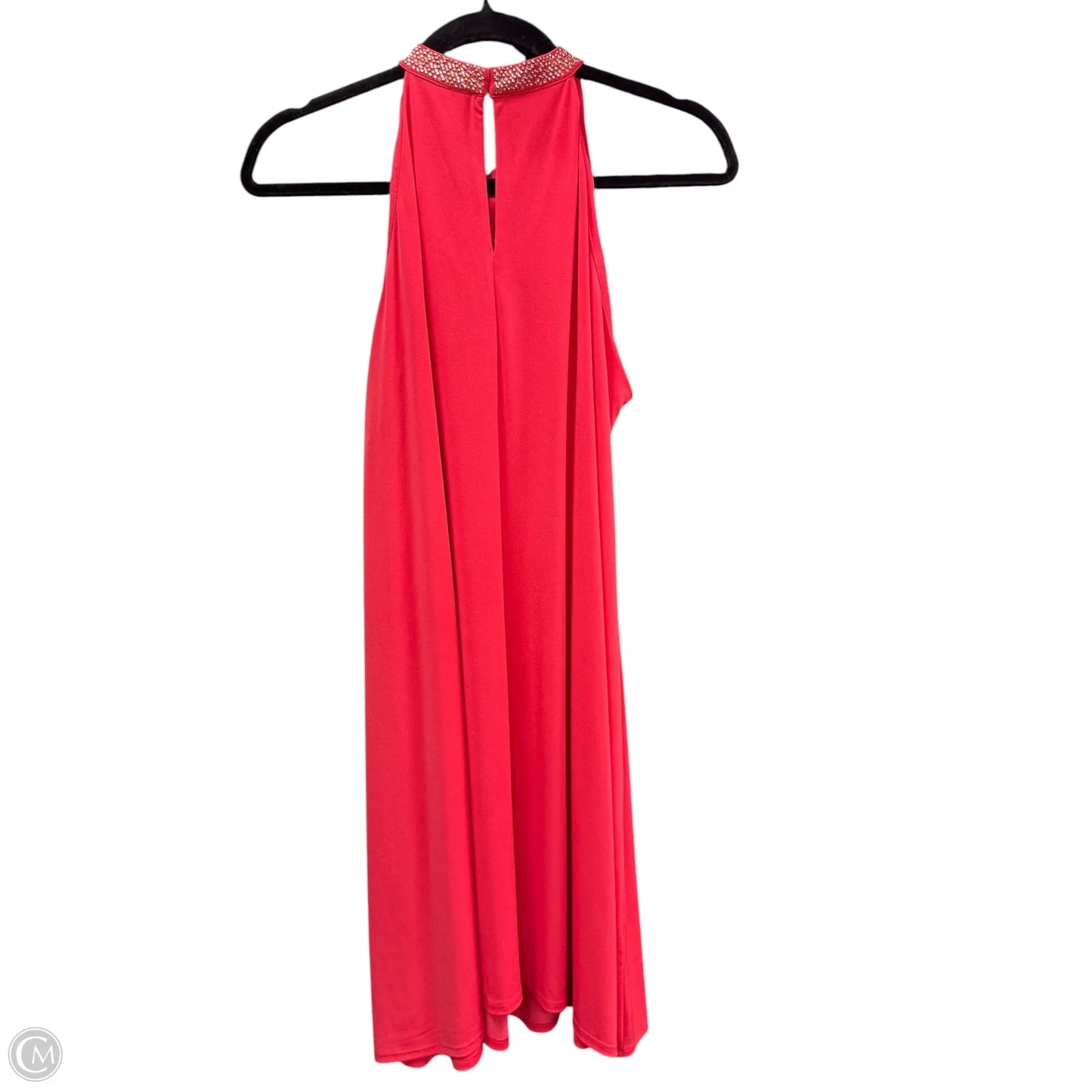 Dress Casual Short By Calvin Klein In Coral, Size: 10