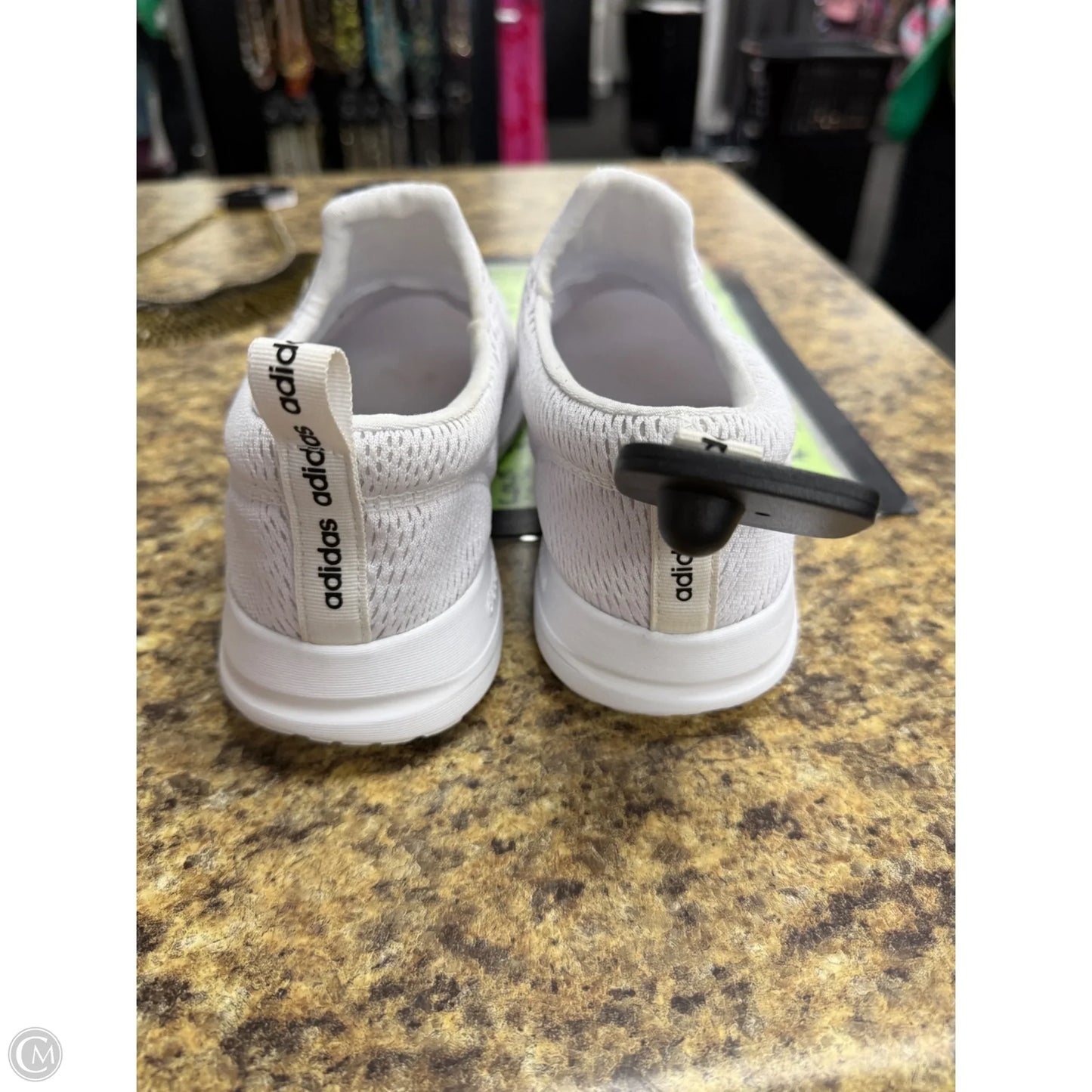 Shoes Athletic By Adidas In White, Size: 8.5