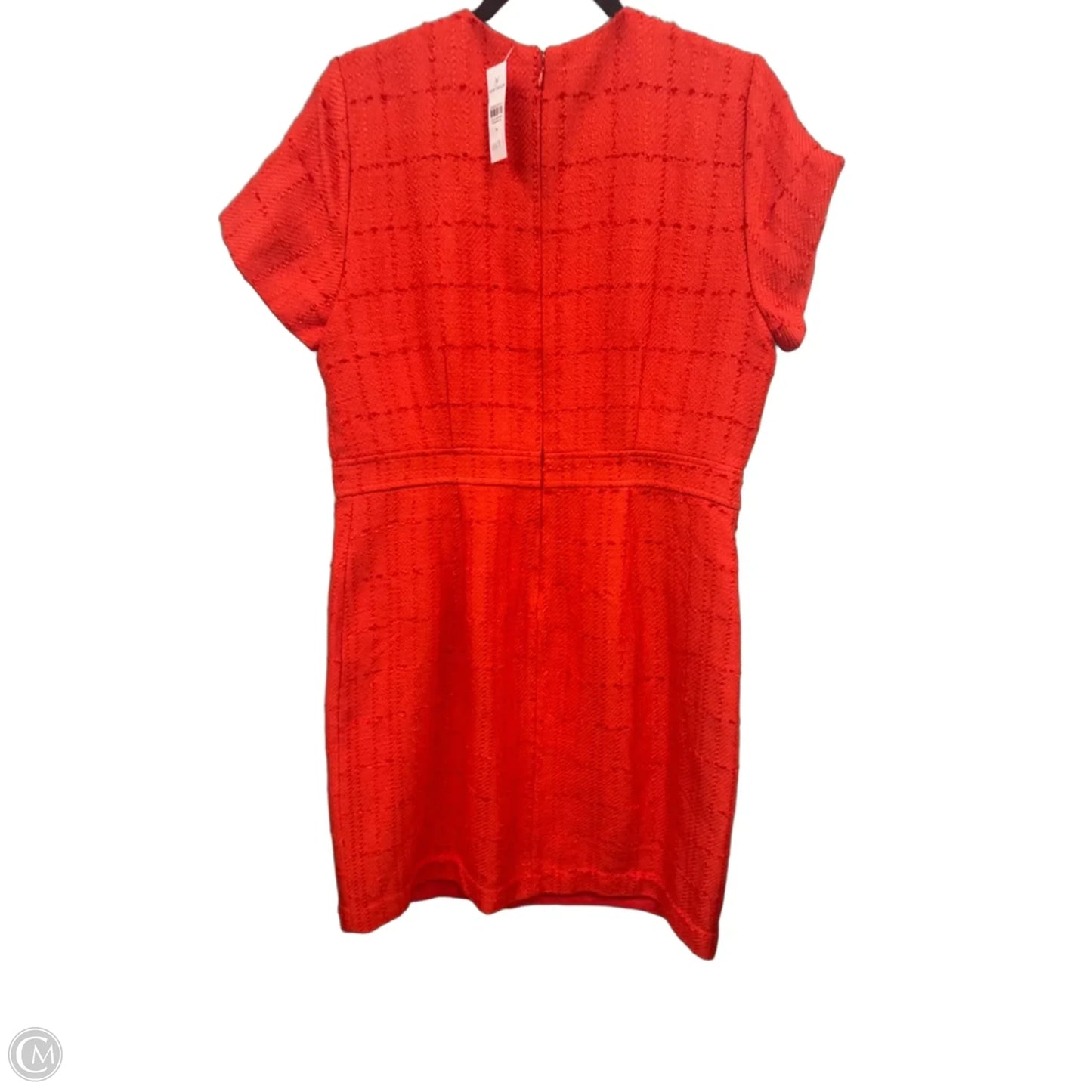 Dress Casual Short By Ann Taylor In Orange, Size: 14