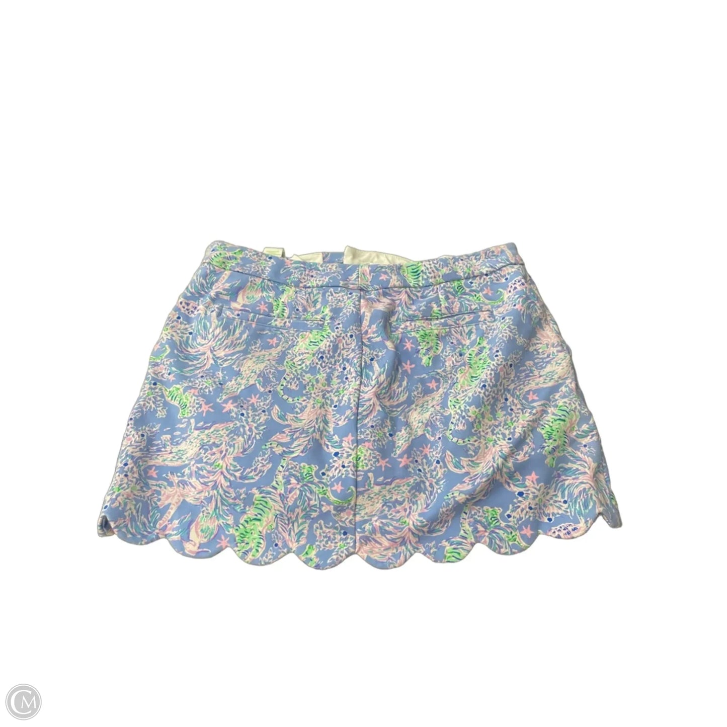 Skort Designer By Lilly Pulitzer In Animal Print, Size: 6