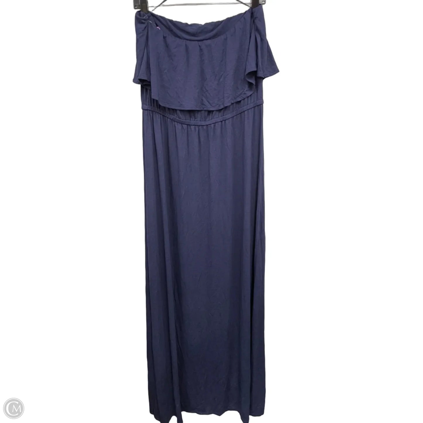 Dress Casual Maxi By Southern Tide In Navy, Size: L