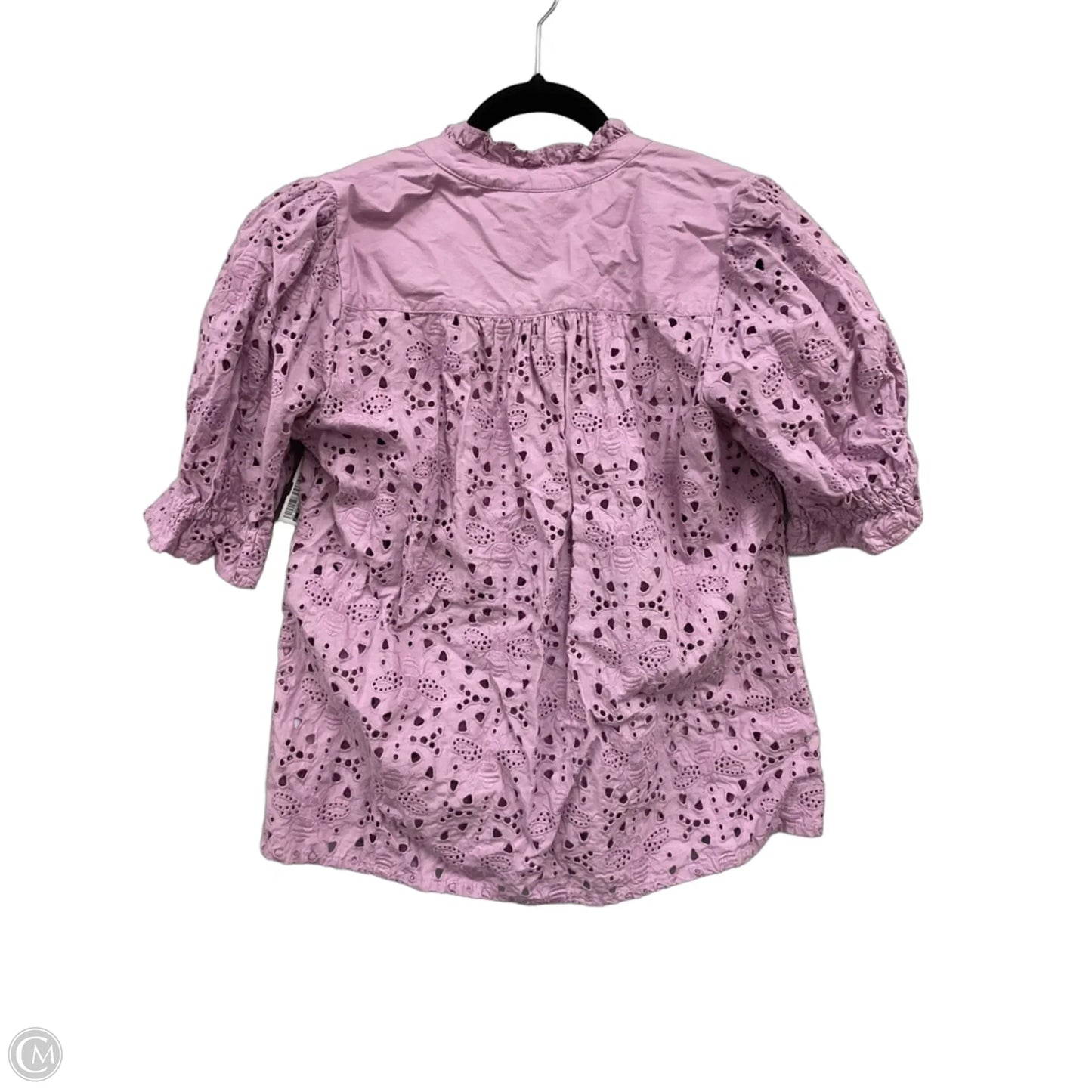 Top Short Sleeve By Clothes Mentor In Purple, Size: 6