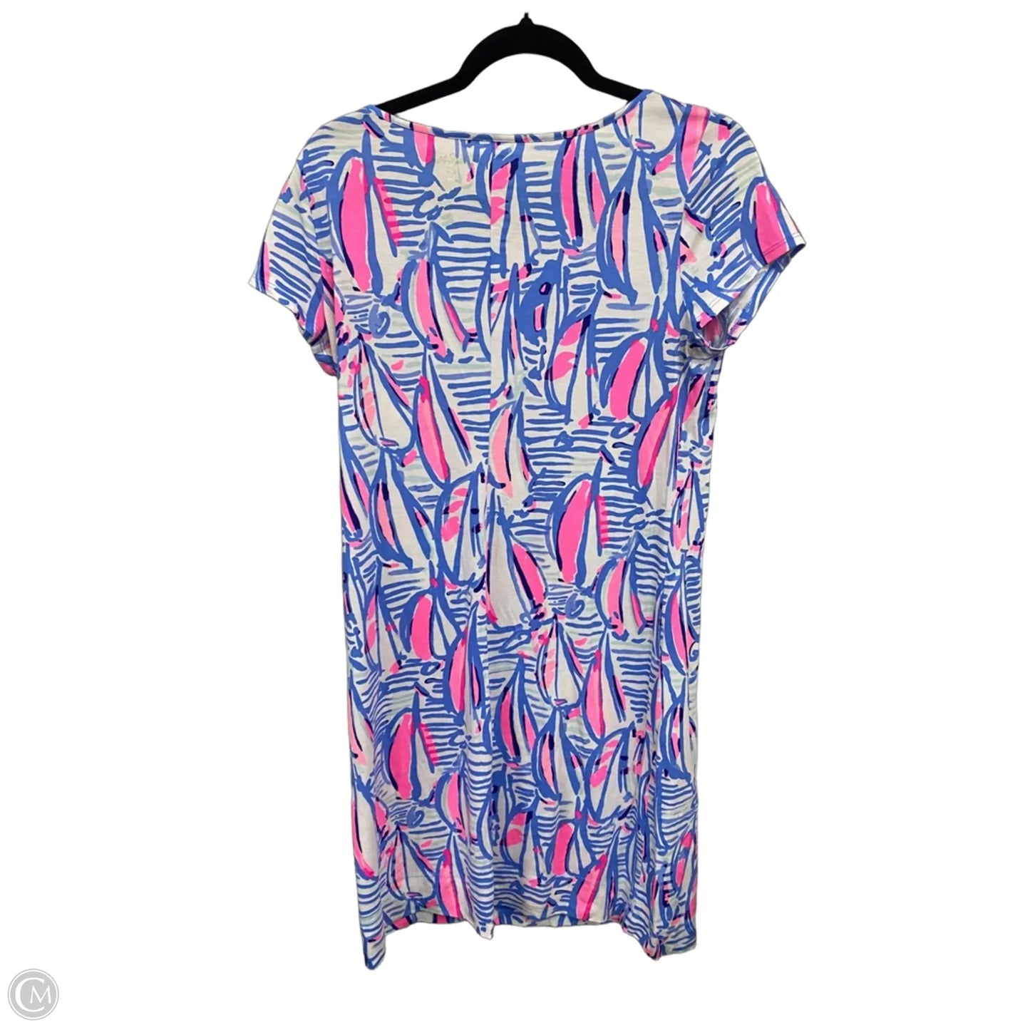 Dress Designer By Lilly Pulitzer In Blue & Pink, Size: M