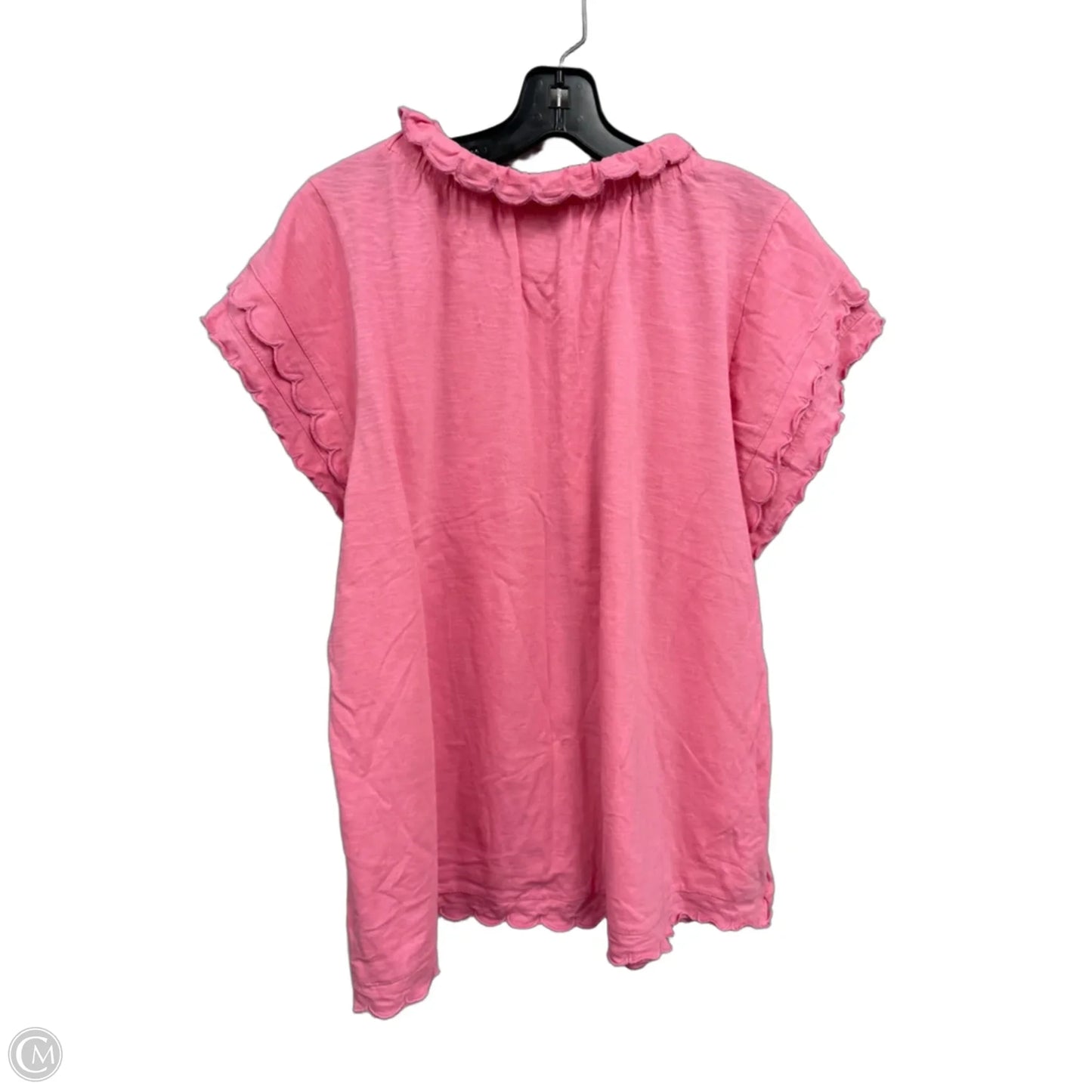 Top Short Sleeve By Crown And Ivy In Pink, Size: Xxl