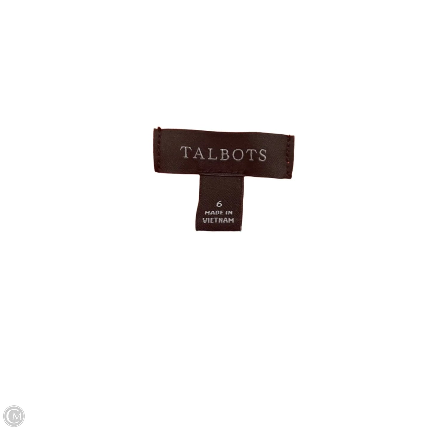 Dress Casual Midi By Talbots In Orange & Pink, Size: 6