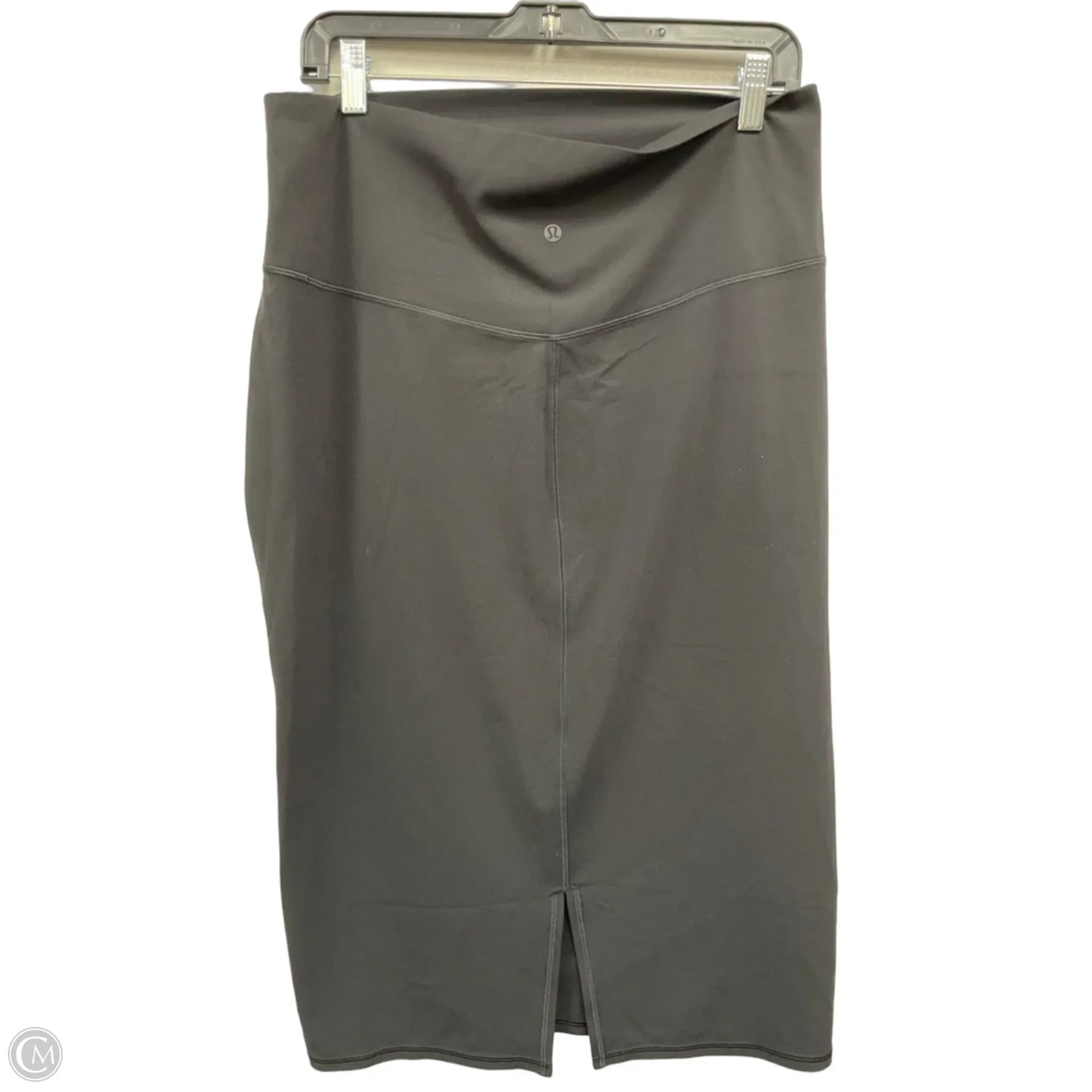 Athletic Skirt By Lululemon In Black, Size: 14