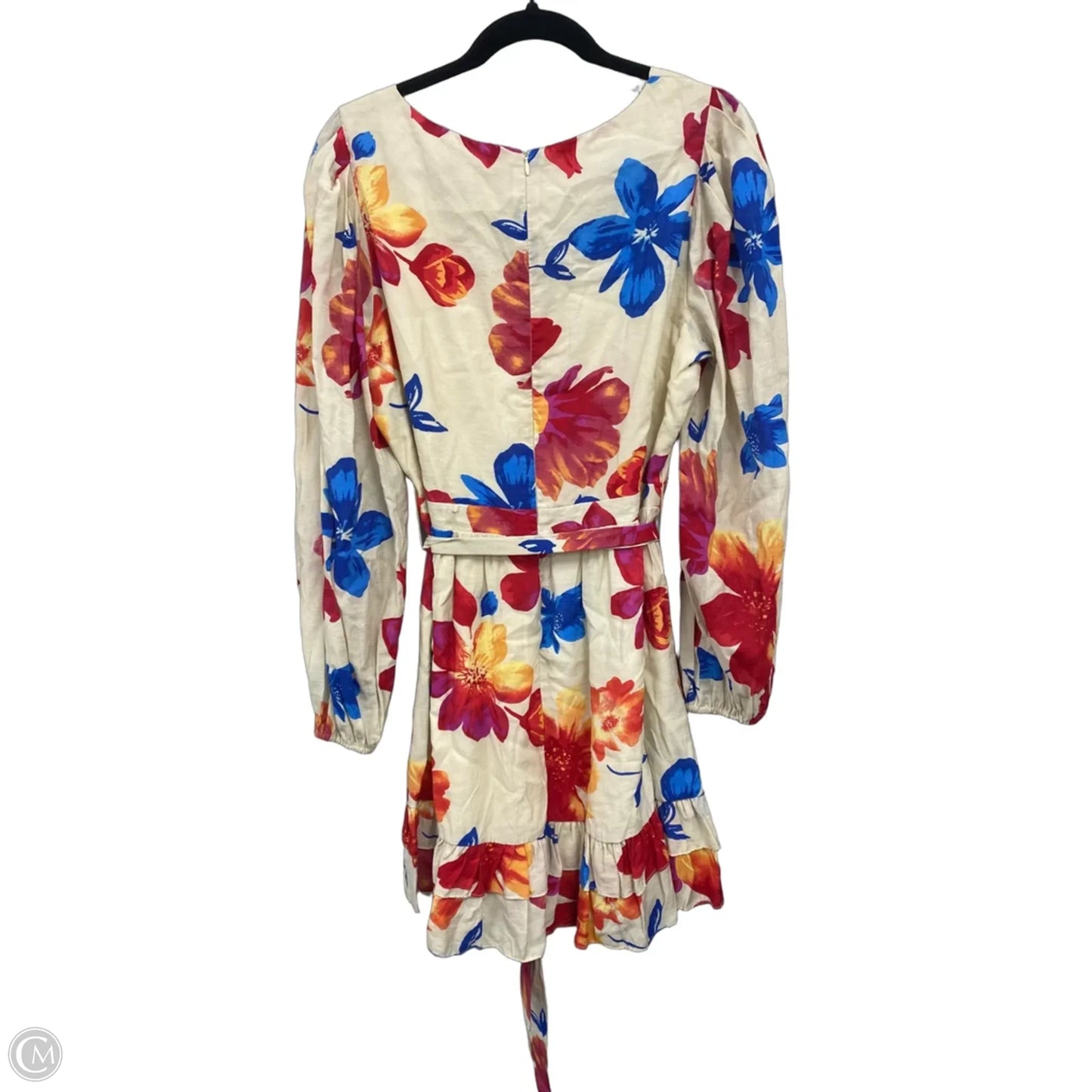 Dress Casual Short By Skies Are Blue In Floral Print, Size: L
