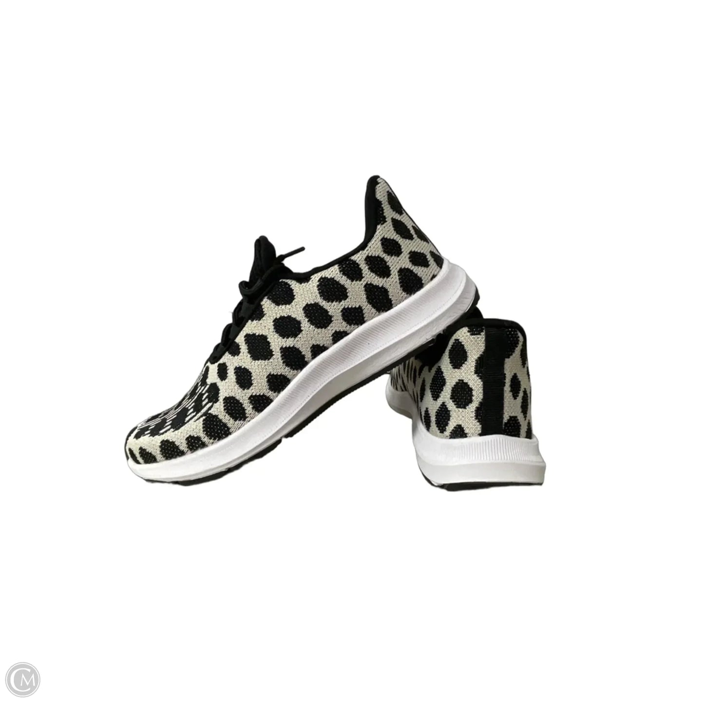 Shoes Athletic By Athletic Works In Black & Cream, Size: 6