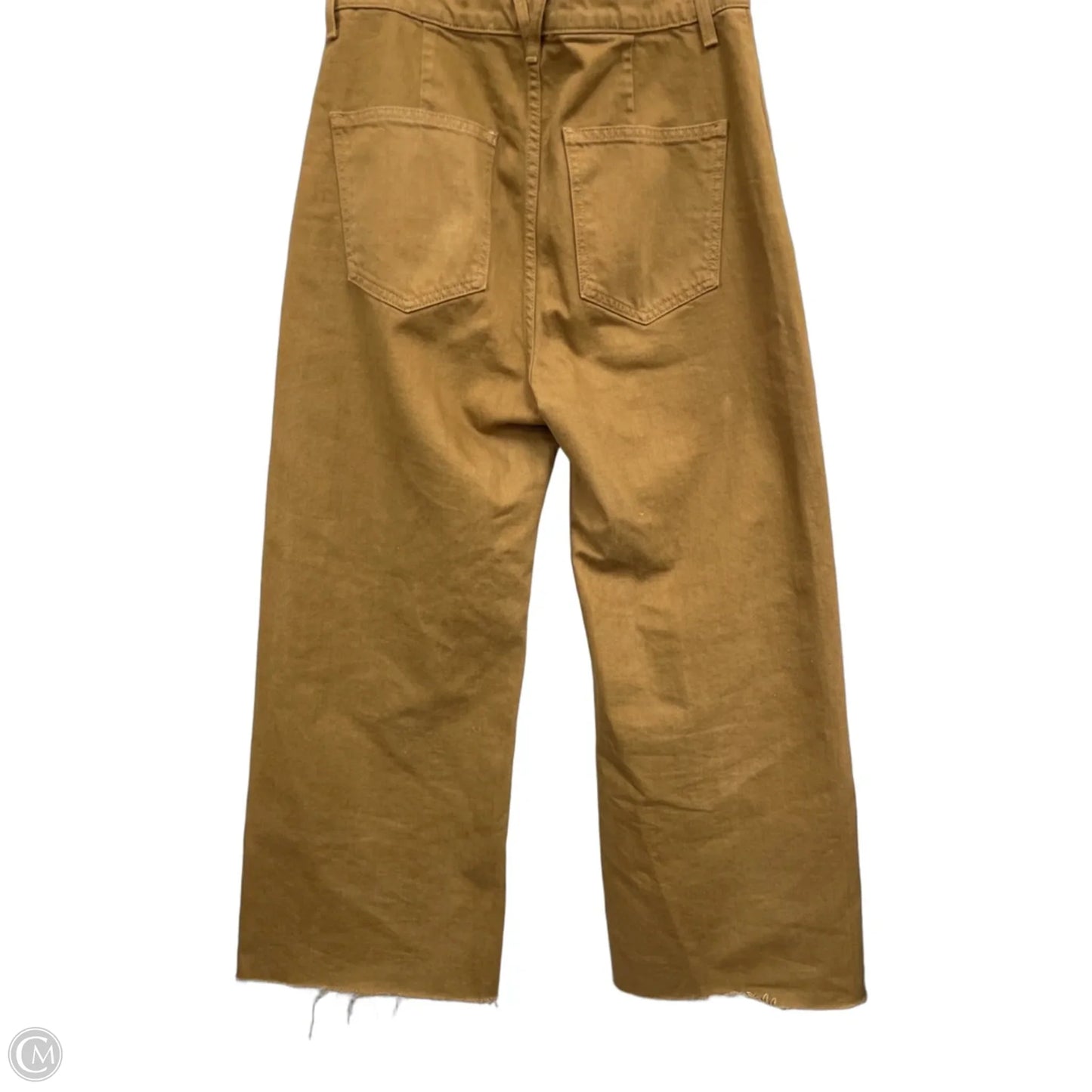 Jeans Wide Leg By Veronica Beard In Gold, Size: 8