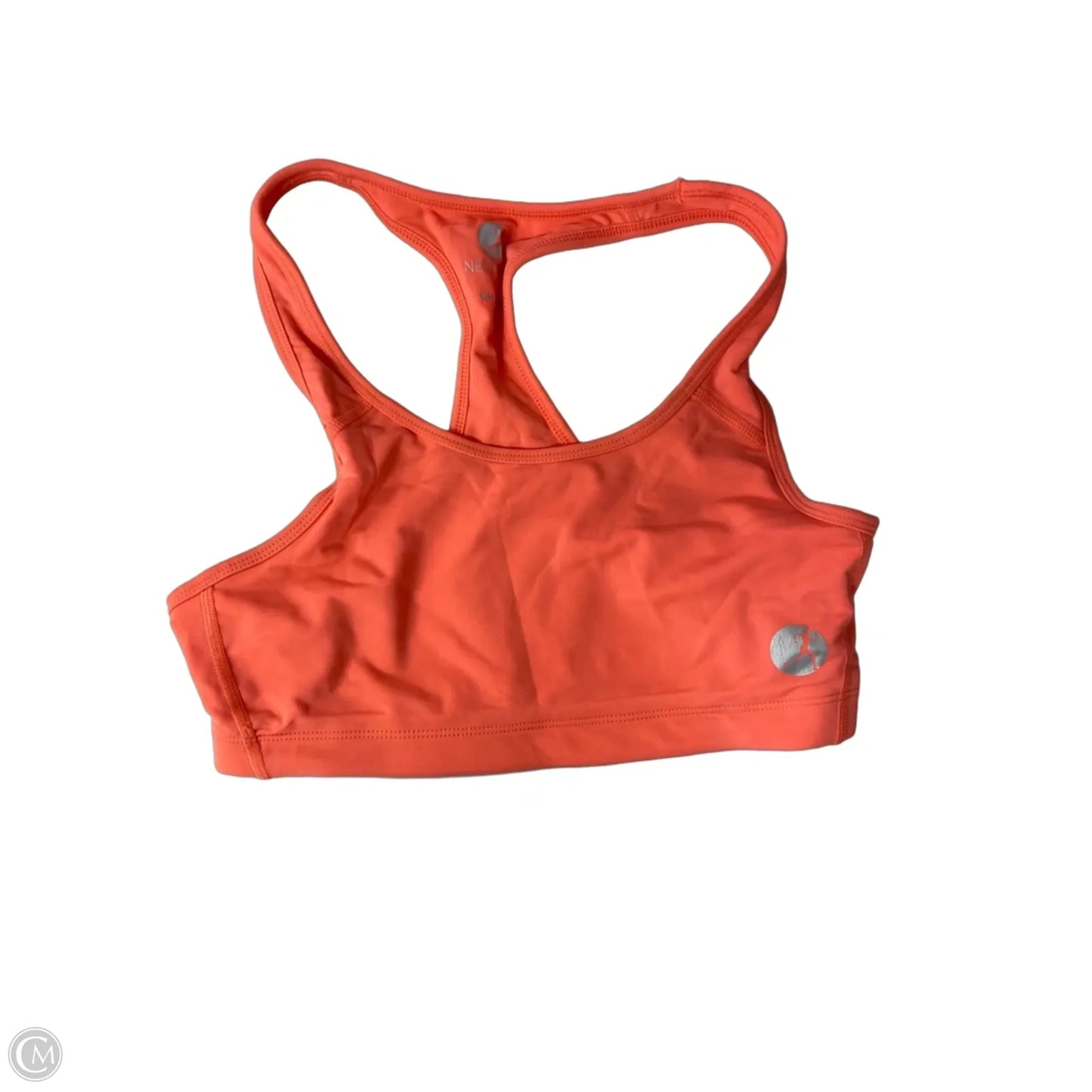 Athletic Bra By Clothes Mentor In Coral, Size: L