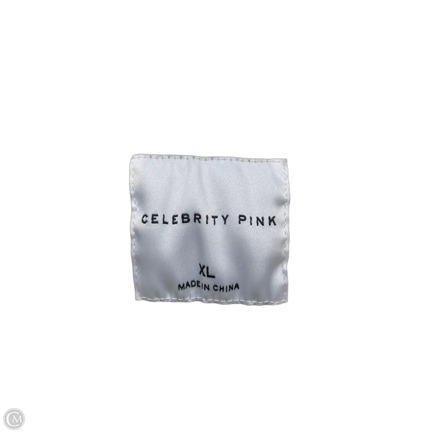 Jacket Denim By Celebrity Pink In Cream, Size: Xl