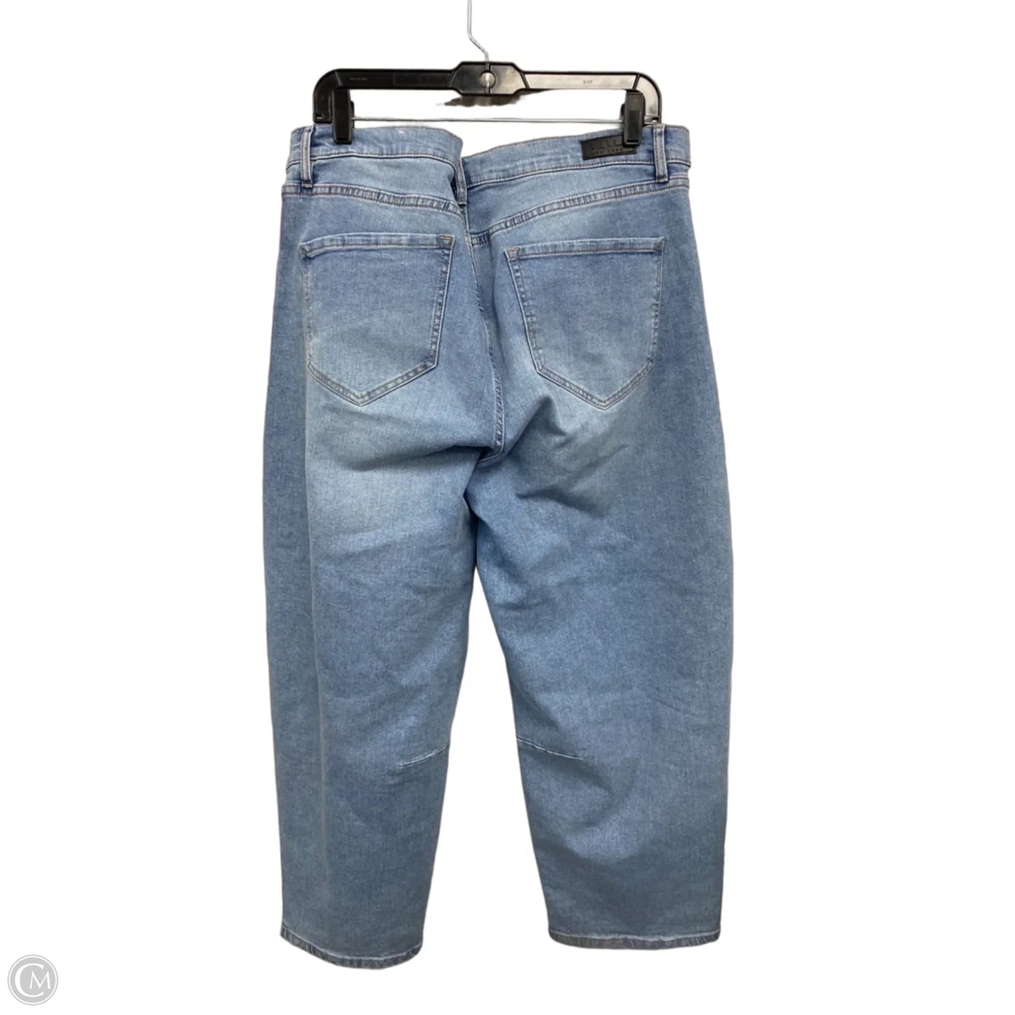 Jeans Wide Leg By Nicole Miller In Blue, Size: 16