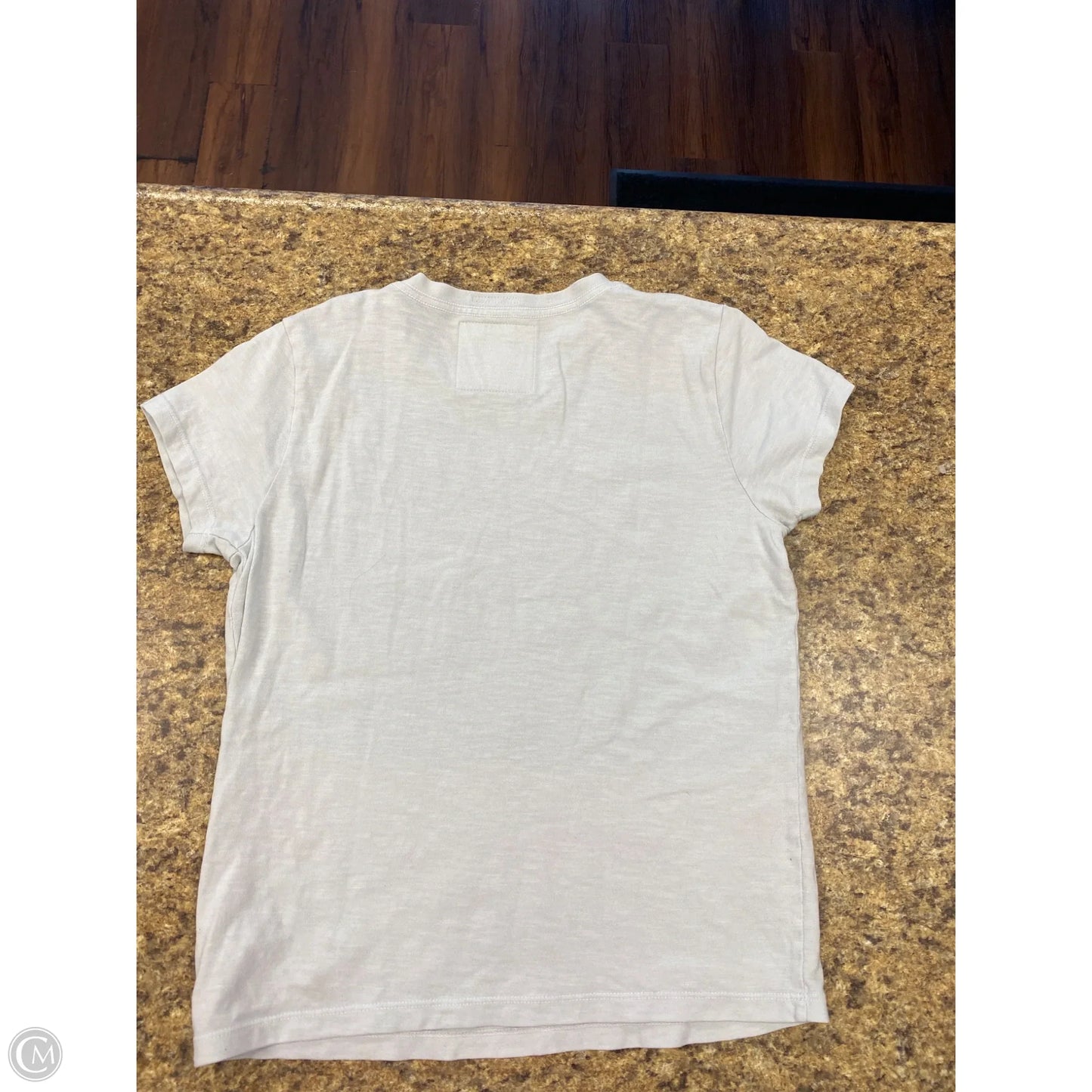 Top Short Sleeve Basic By Mother In Grey, Size: M