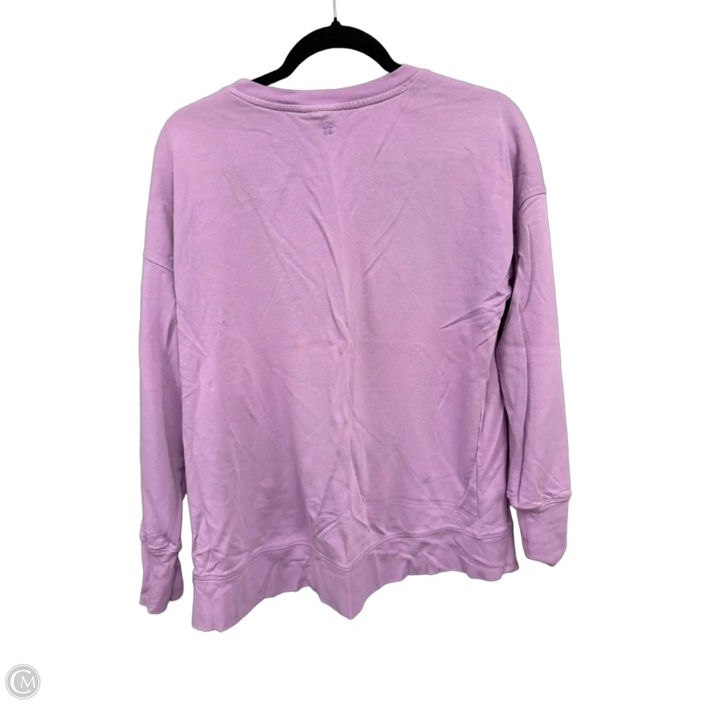 Athletic Top Long Sleeve Crewneck By Sweaty Betty In Purple, Size: S