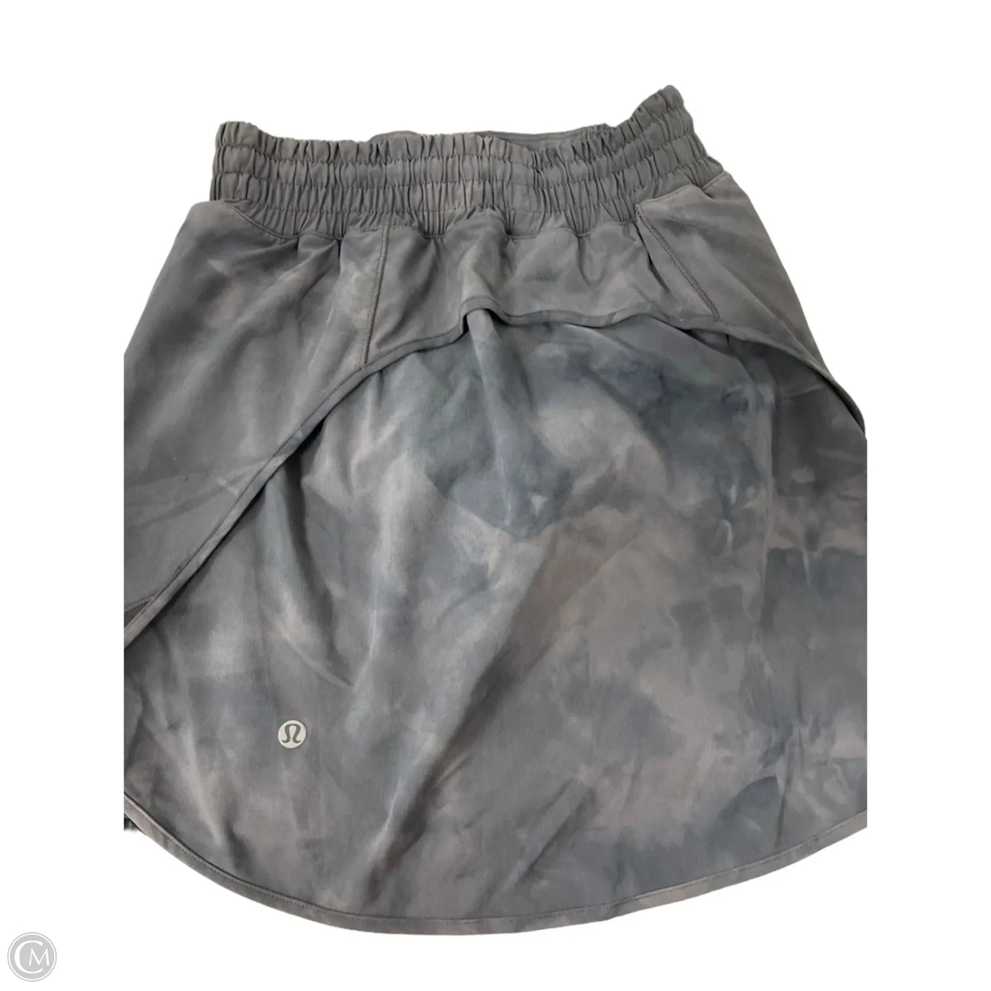 Athletic Skort By Lululemon In Grey, Size: 2