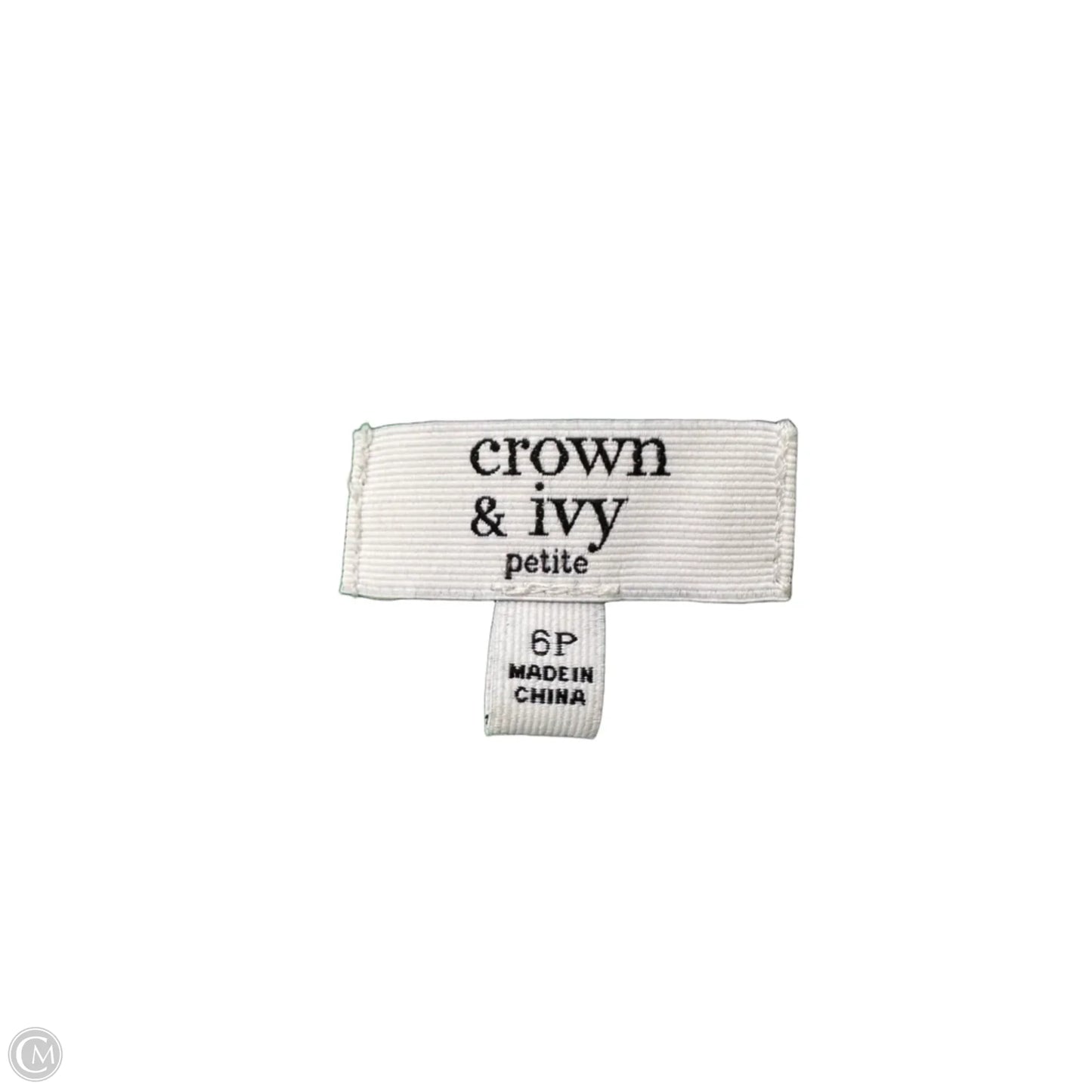 Dress Casual Short By Crown And Ivy In Green & Pink, Size: 6p