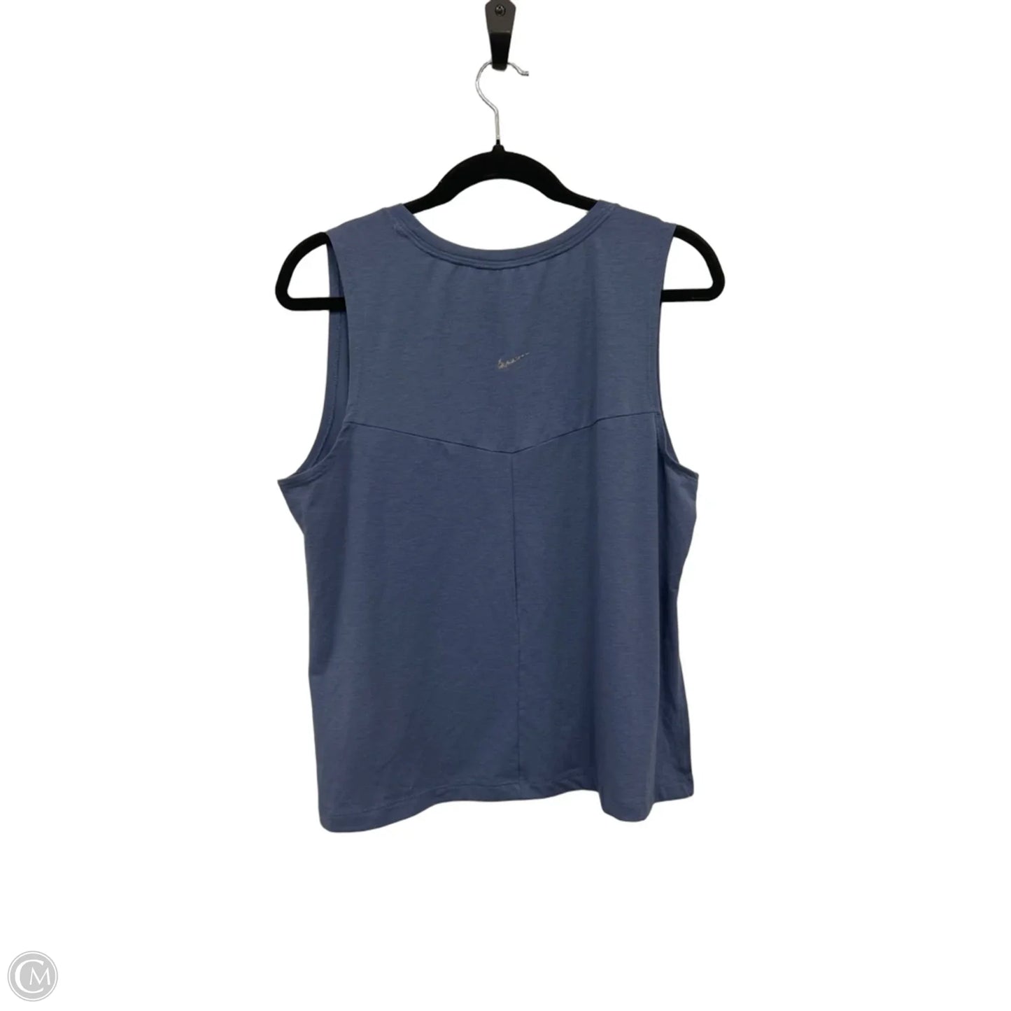 Athletic Tank Top By Nike Apparel In Blue, Size: L
