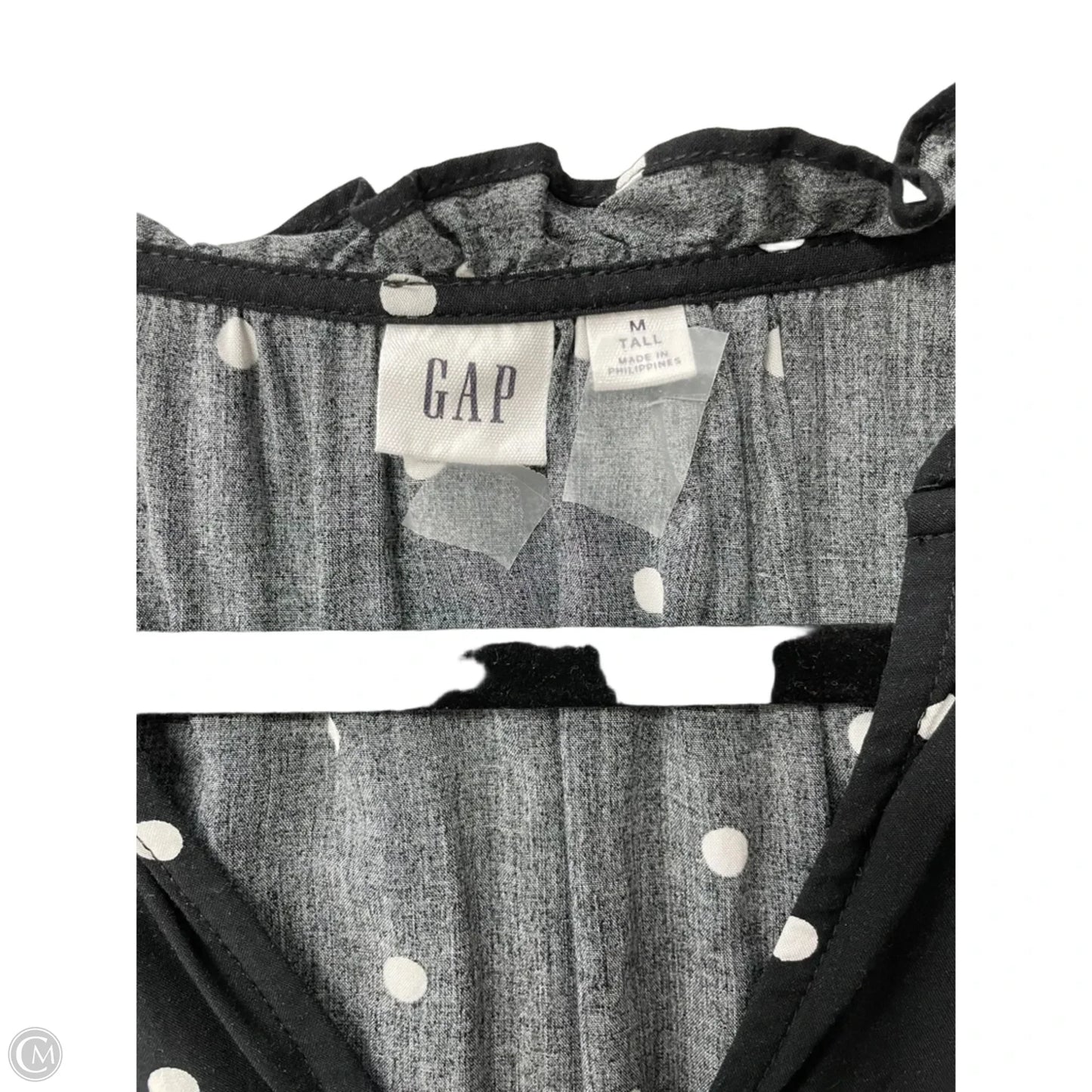 Dress Casual Short By Gap In Black & White, Size: M
