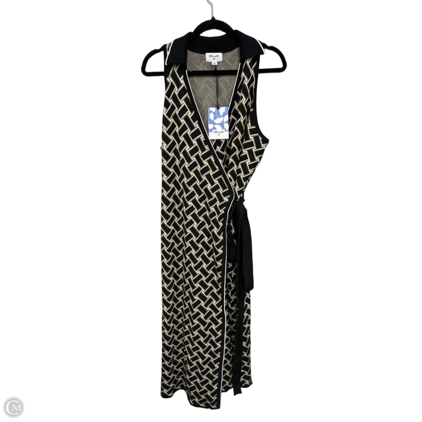 Dress Sweater By Target-designer In Black & Gold, Size: Xl