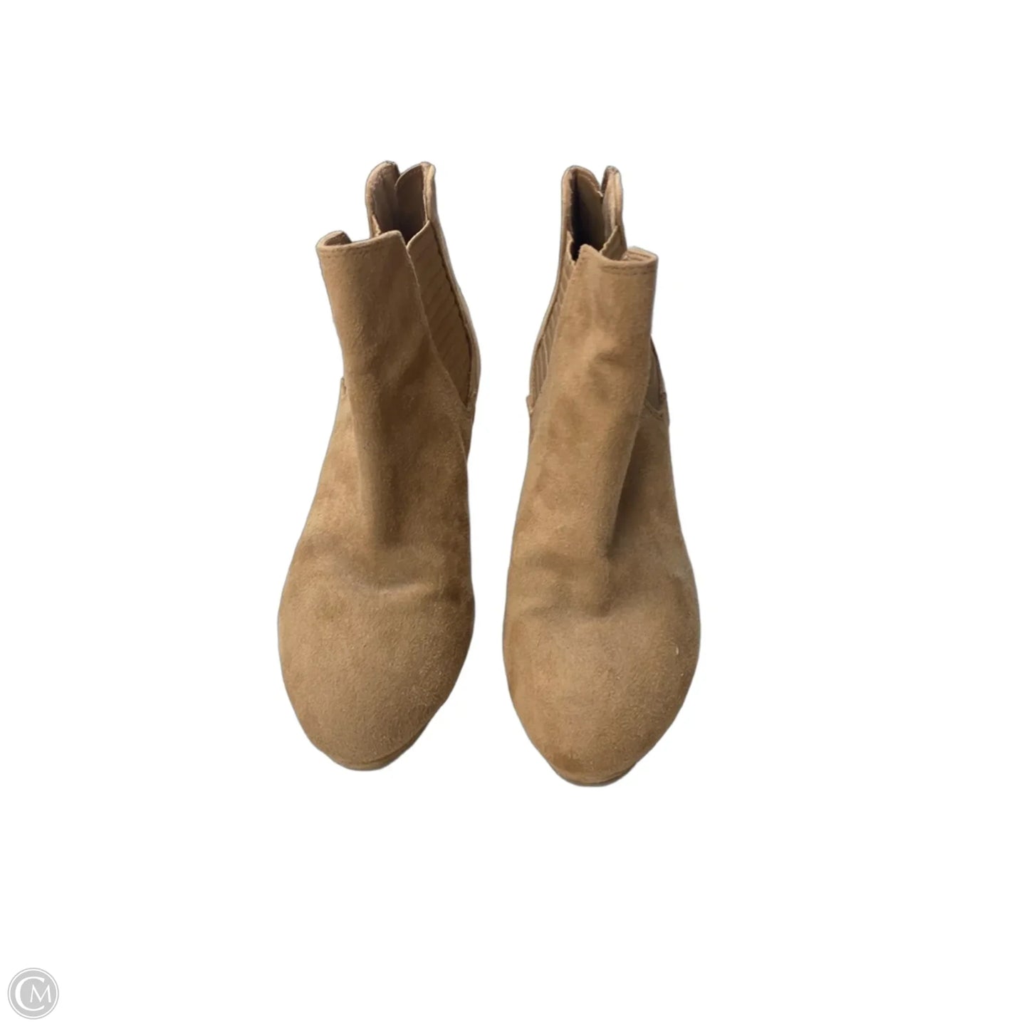 Boots Ankle Heels By Dr Scholls In Tan, Size: 7.5