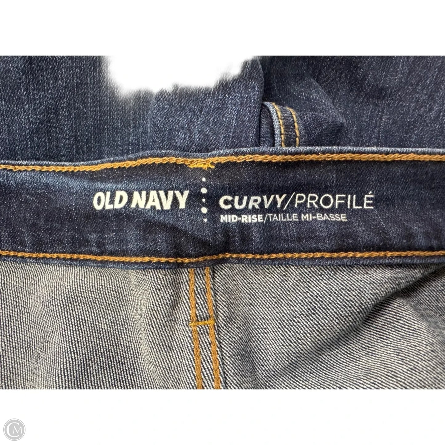 Jeans Straight By Old Navy In Blue, Size: 18