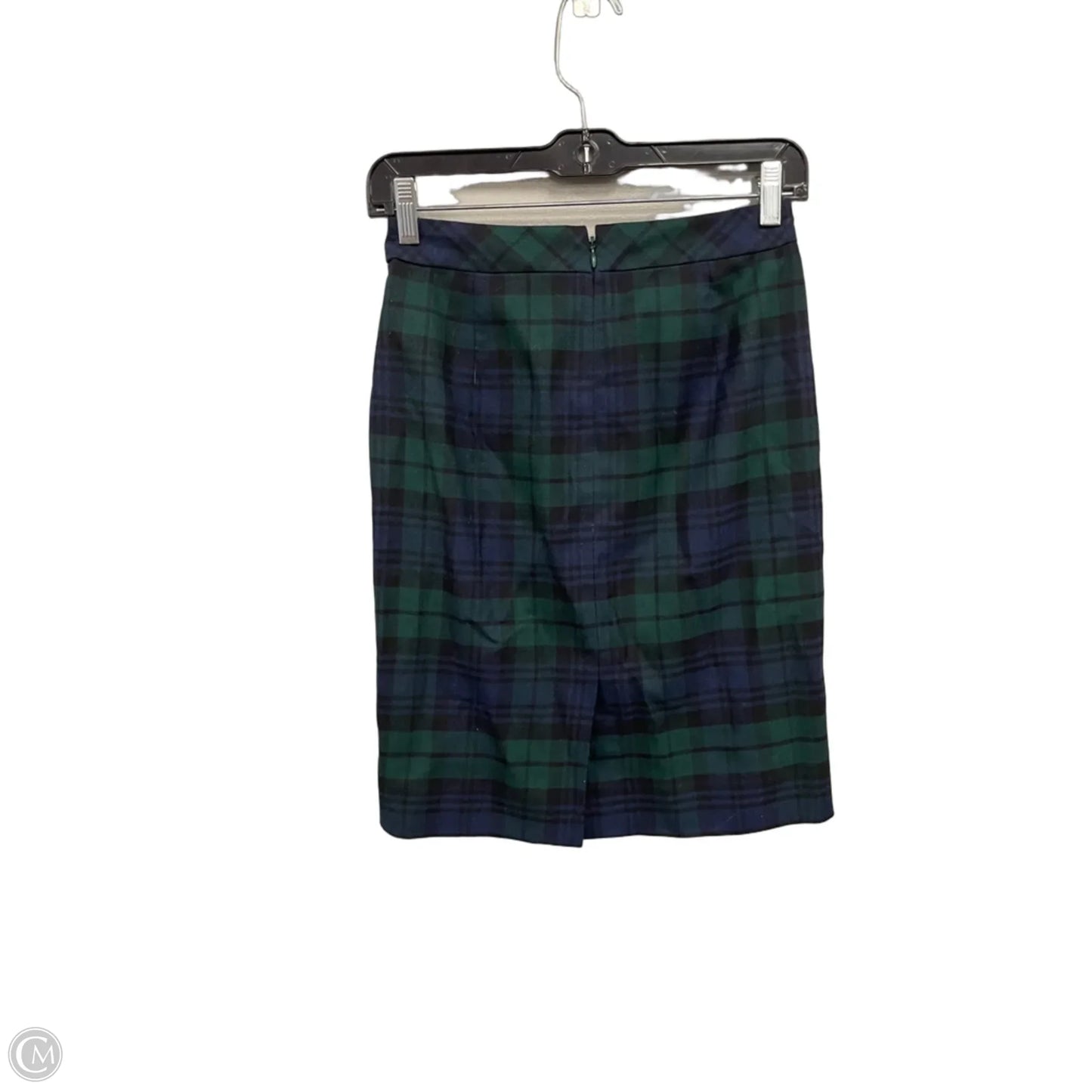 Skirt Mini & Short By J. Crew In Blue & Green, Size: Xxsp
