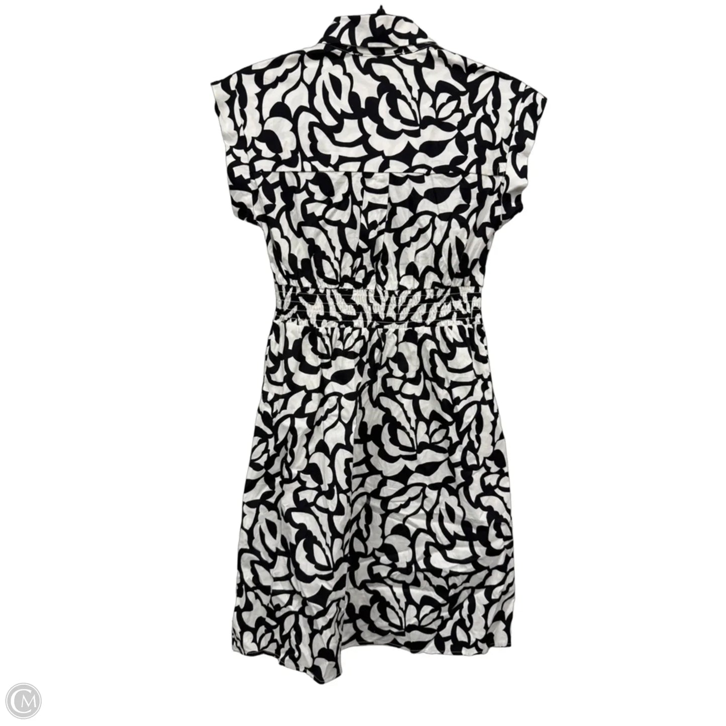 Dress Casual Short By Monteau In Black & White, Size: S