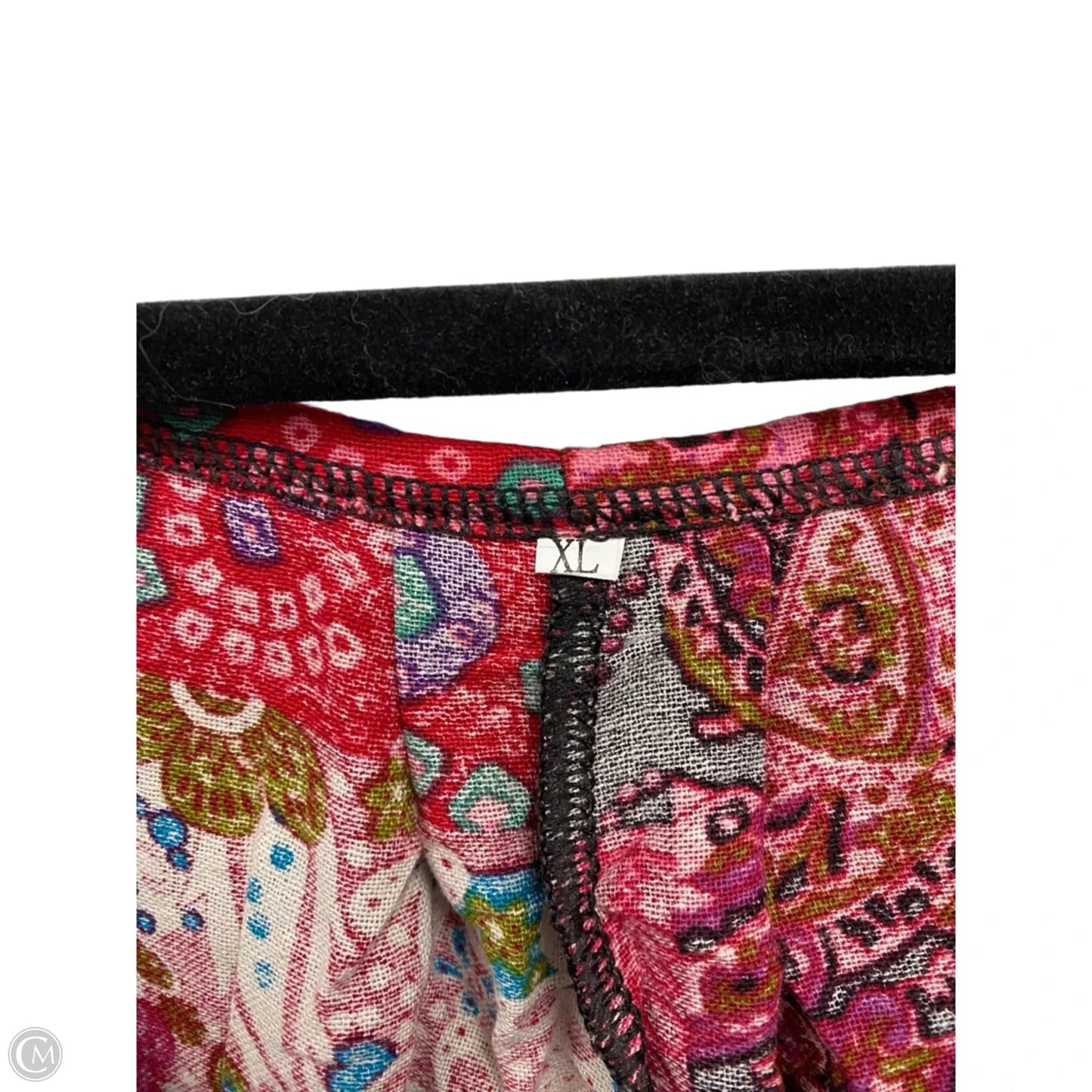 Overalls By Clothes Mentor In Purple & Red, Size: Xl