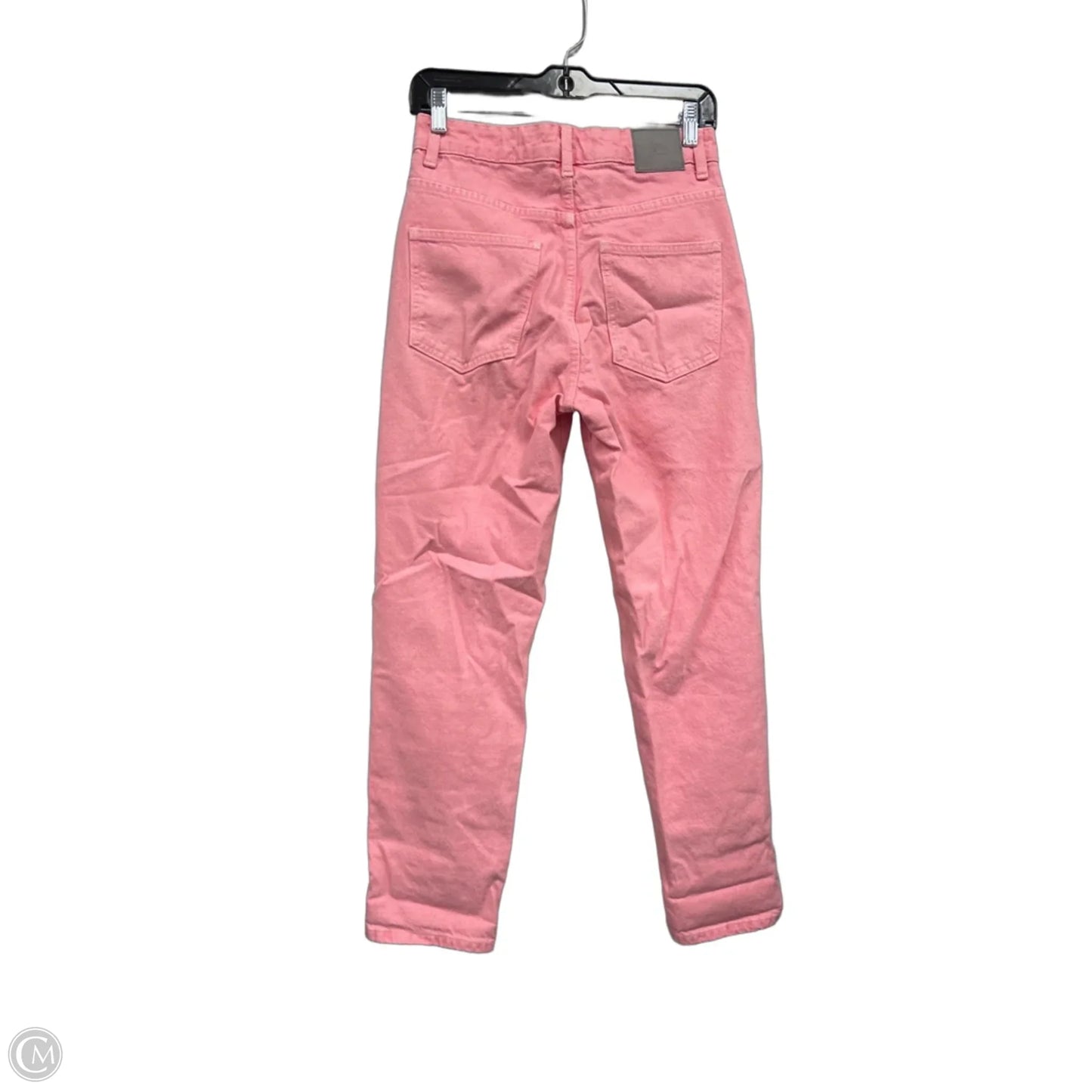 Jeans Straight By Zara In Pink, Size: 4
